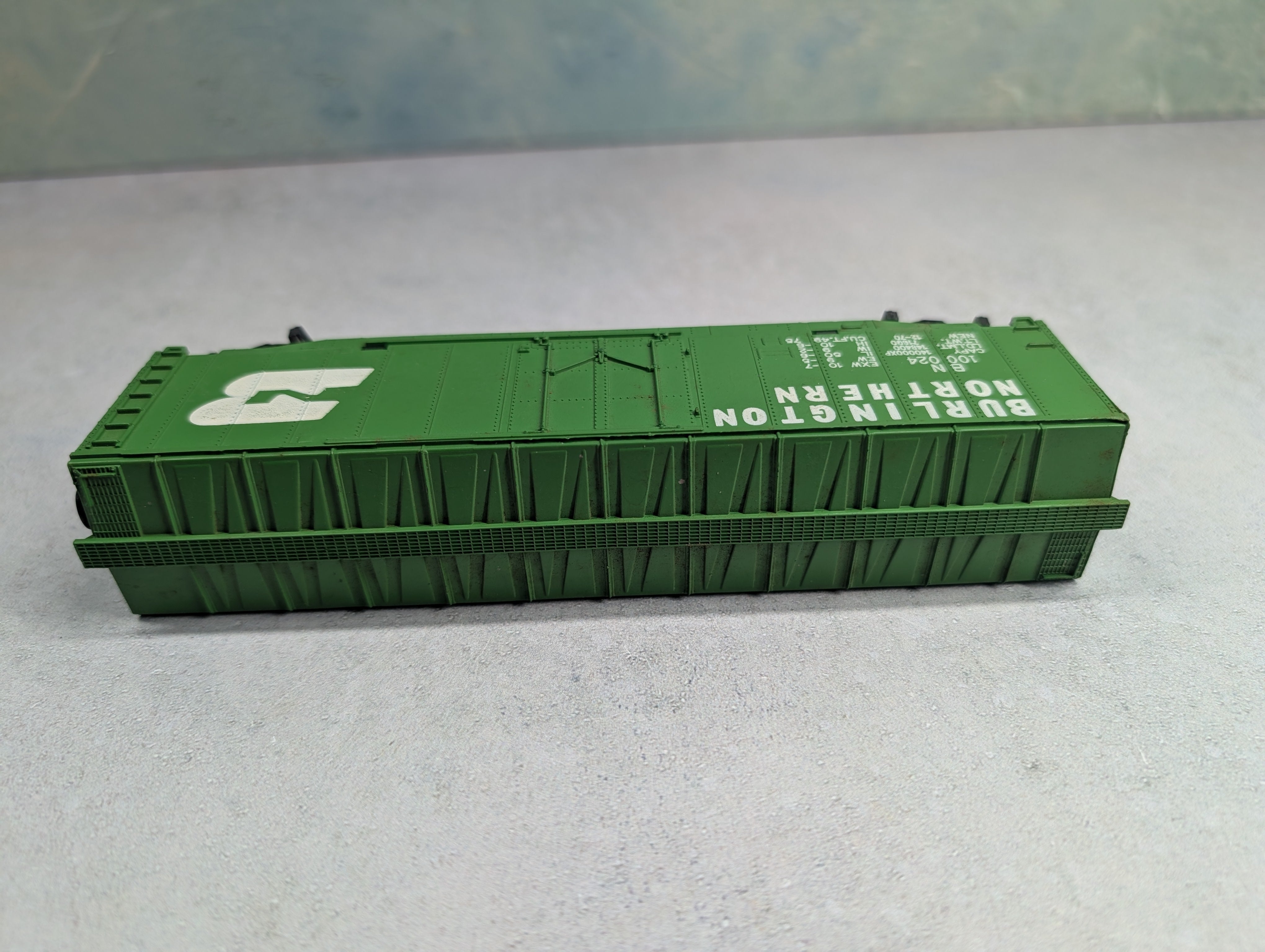 USED Athearn HO Scale 50' Box Car Burlington Northern BN #100024 Matte