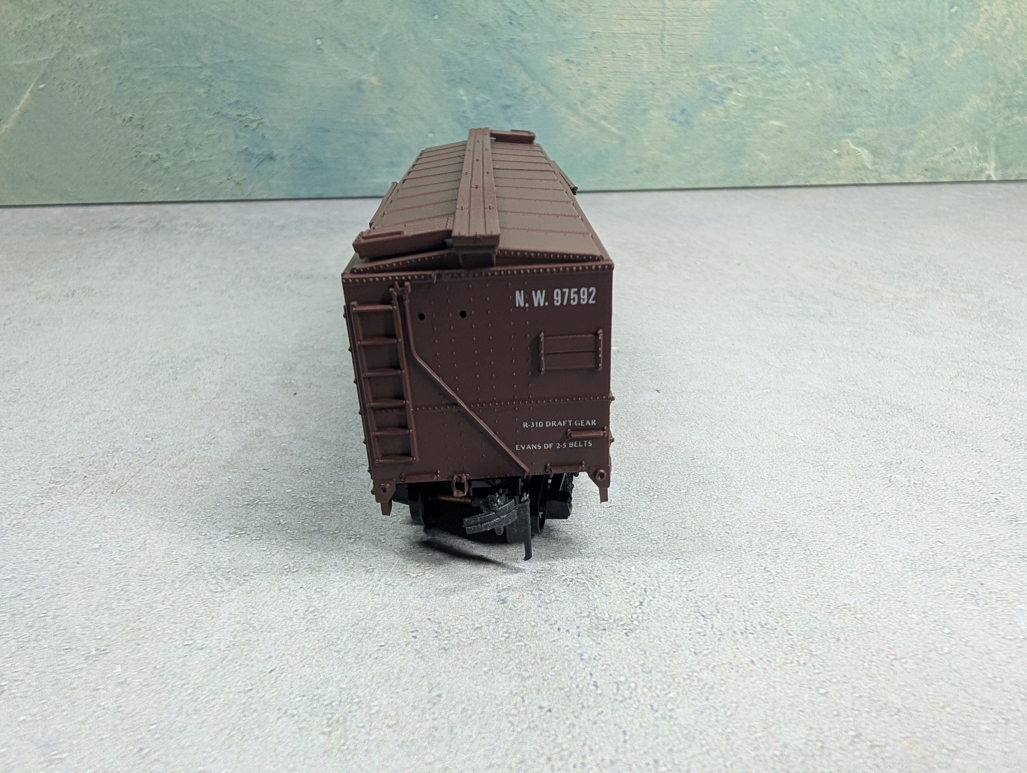 USED HO Scale 40' Box Car Norfolk & Western N&W #97592