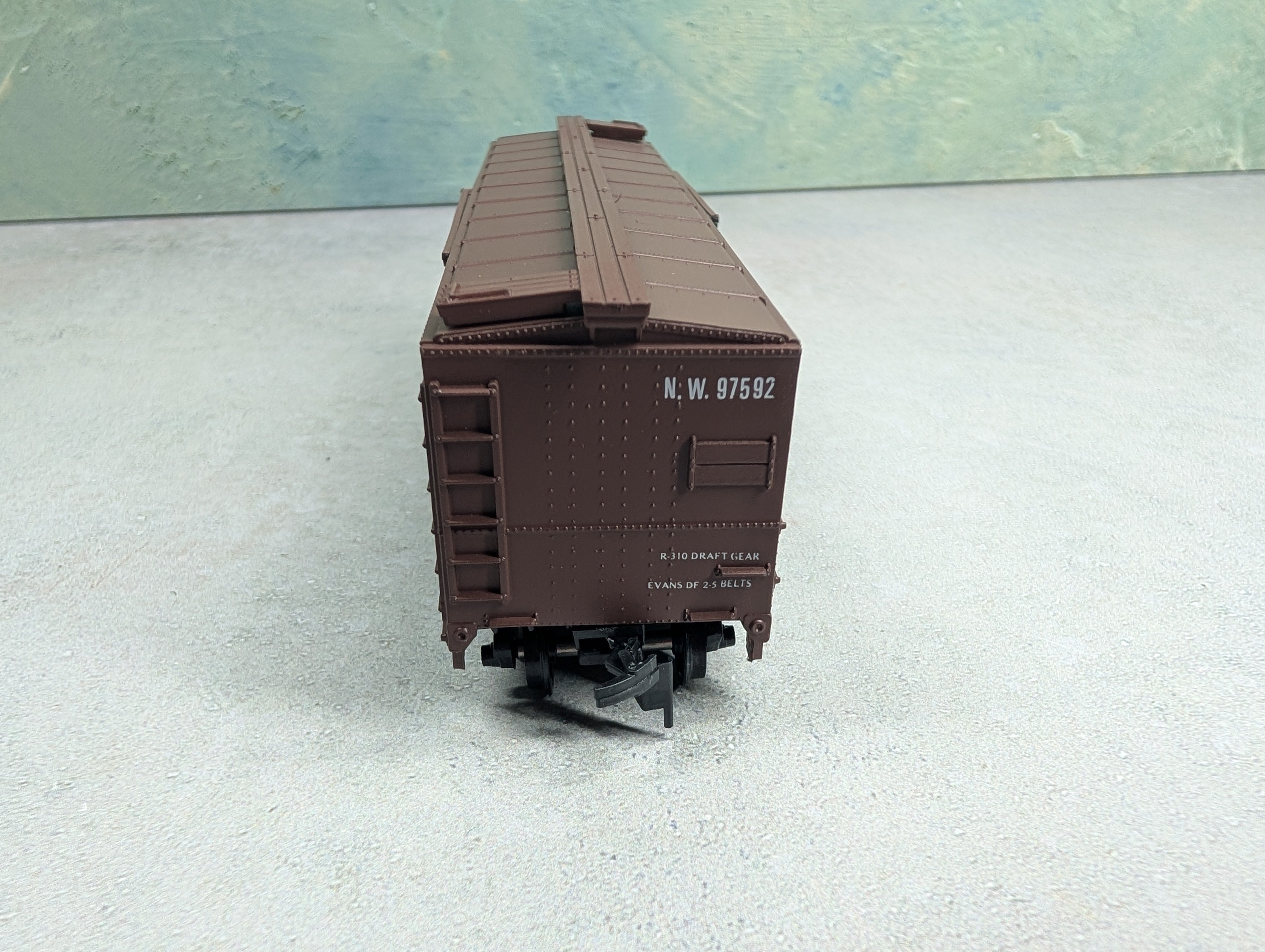 USED HO Scale 40' Box Car Norfolk & Western N&W #97592