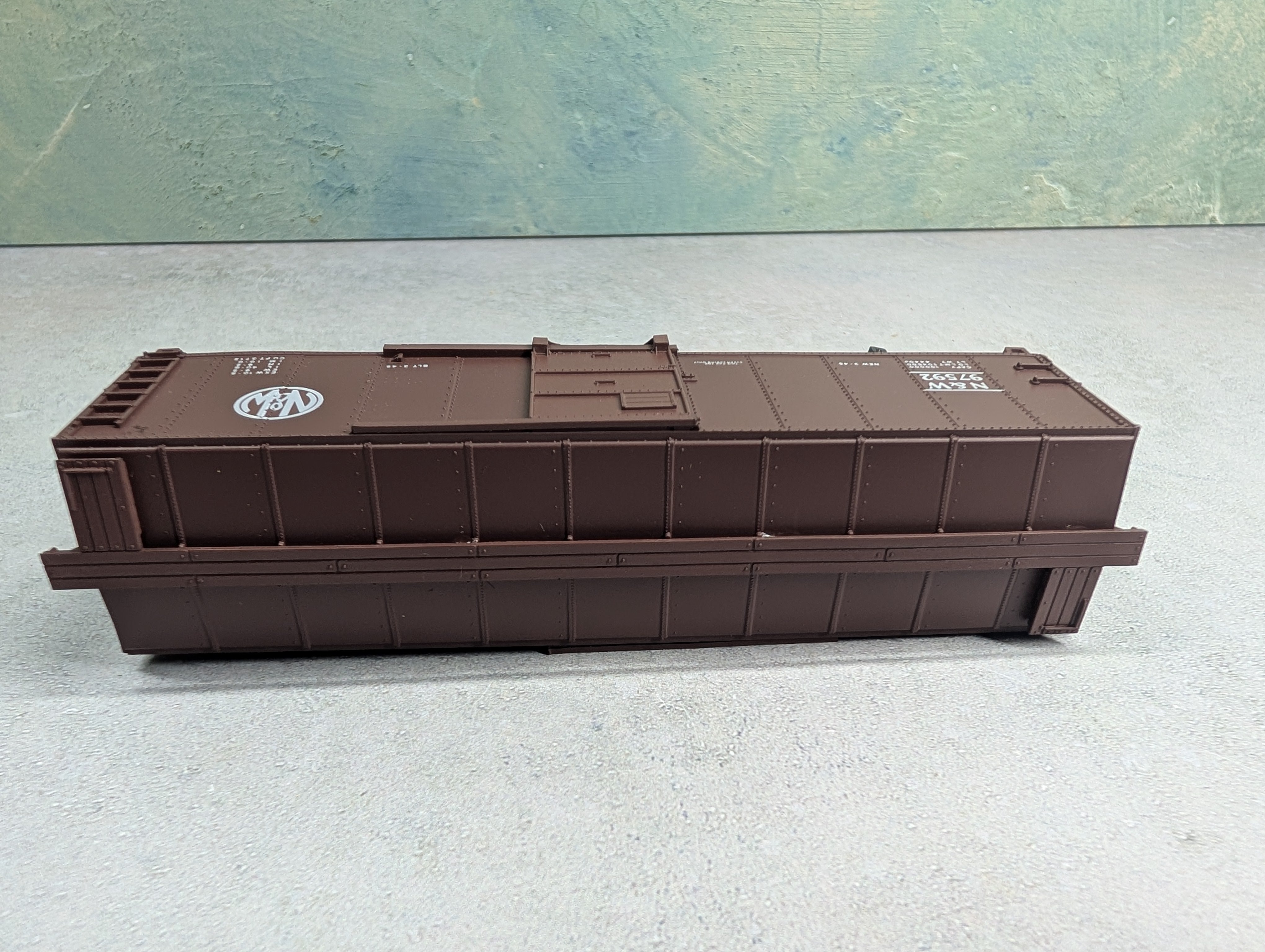USED HO Scale 40' Box Car Norfolk & Western N&W #97592