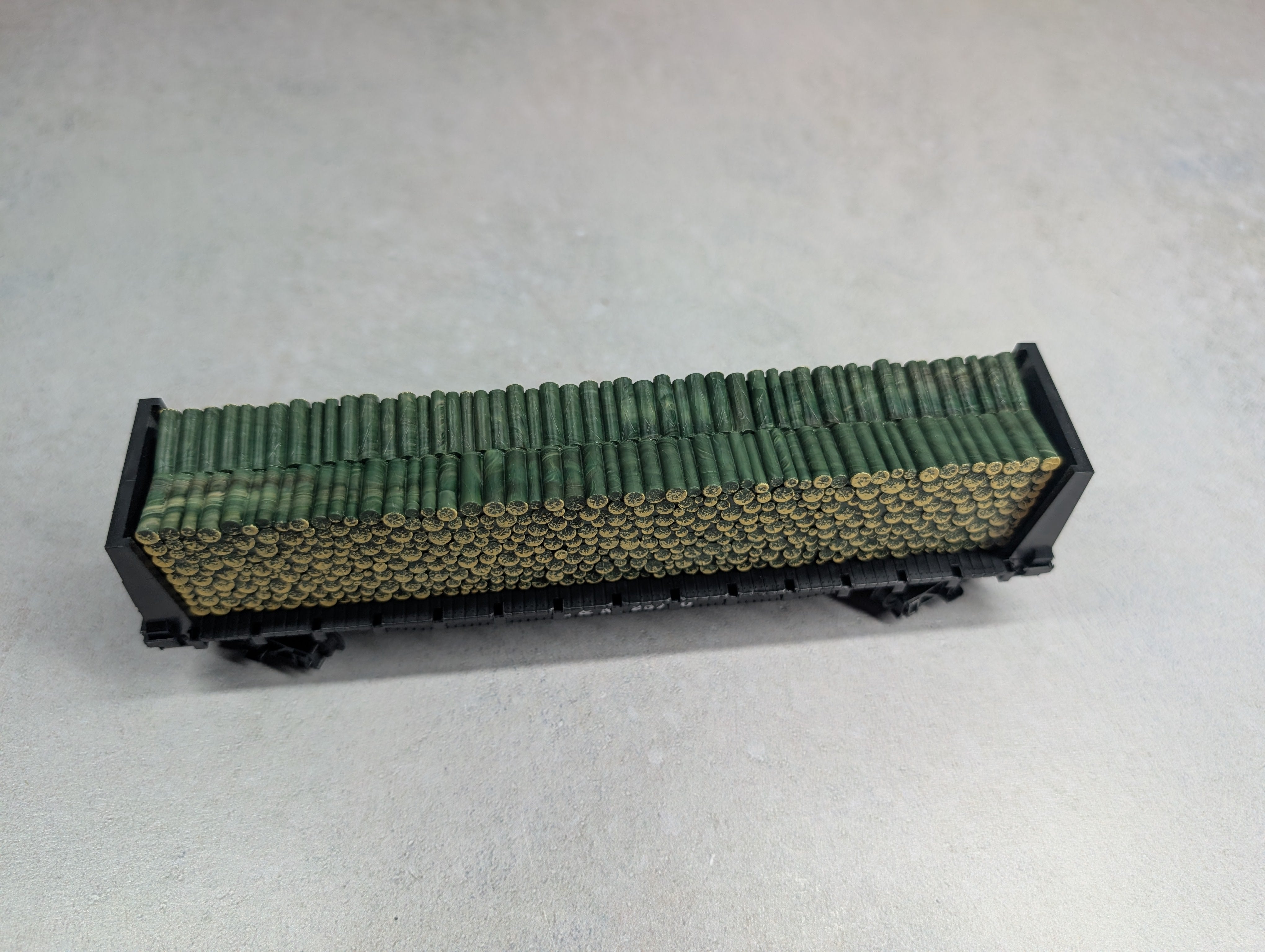 USED ATT HO Scale Pulpwood Flat Car Louisville & Nashville L&N #25780 England