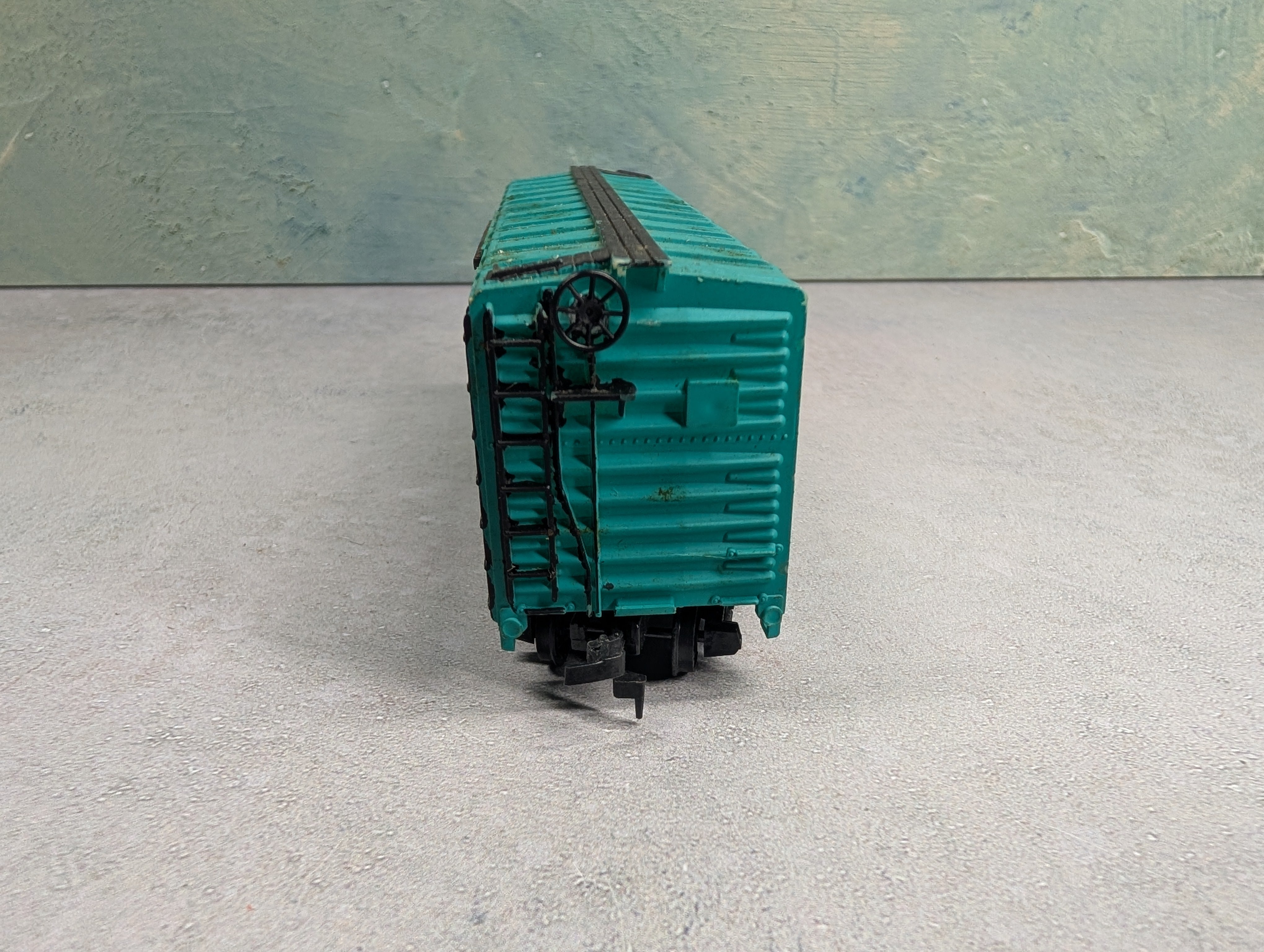 USED Mantua HO Scale 40' Stock Car Santa Fe ATSF #80680