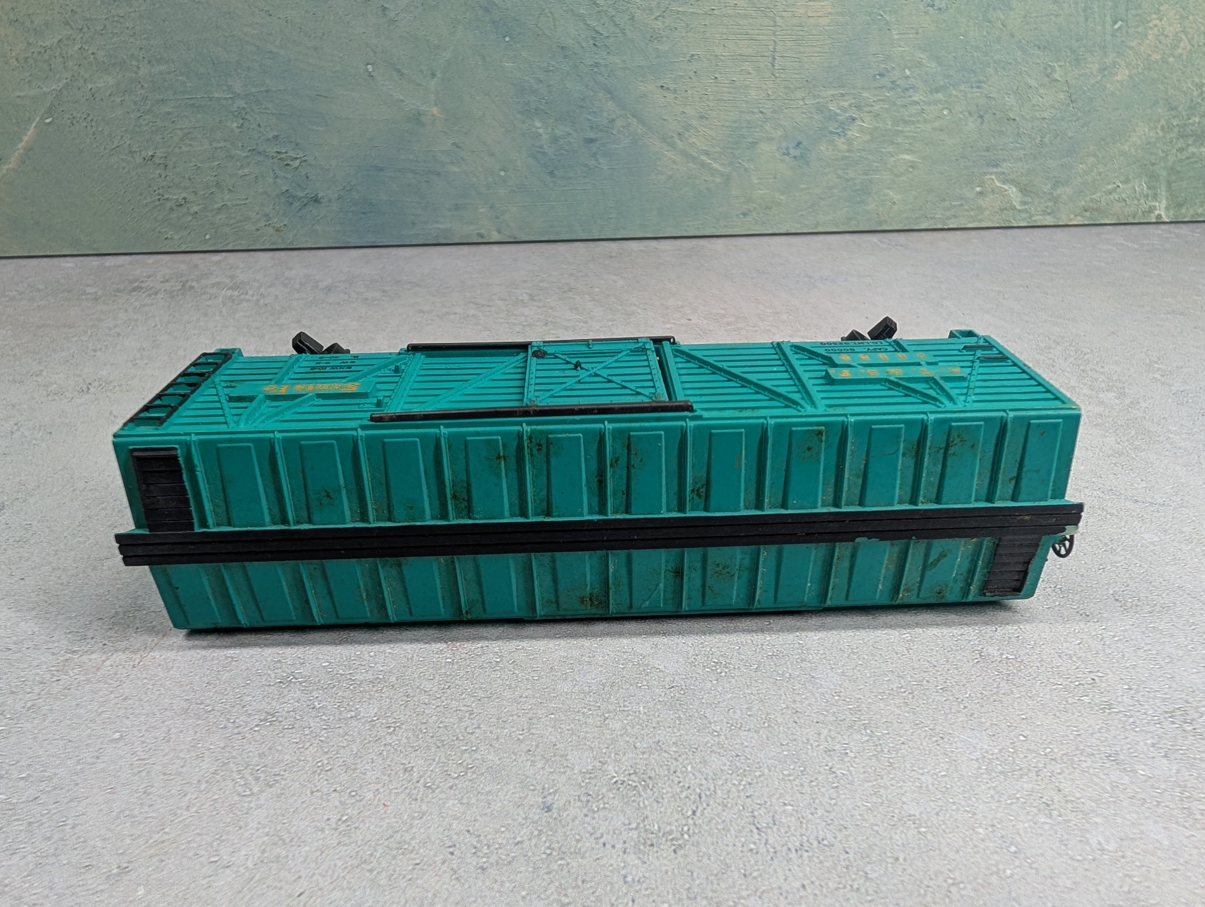 USED Mantua HO Scale 40' Stock Car Santa Fe ATSF #80680