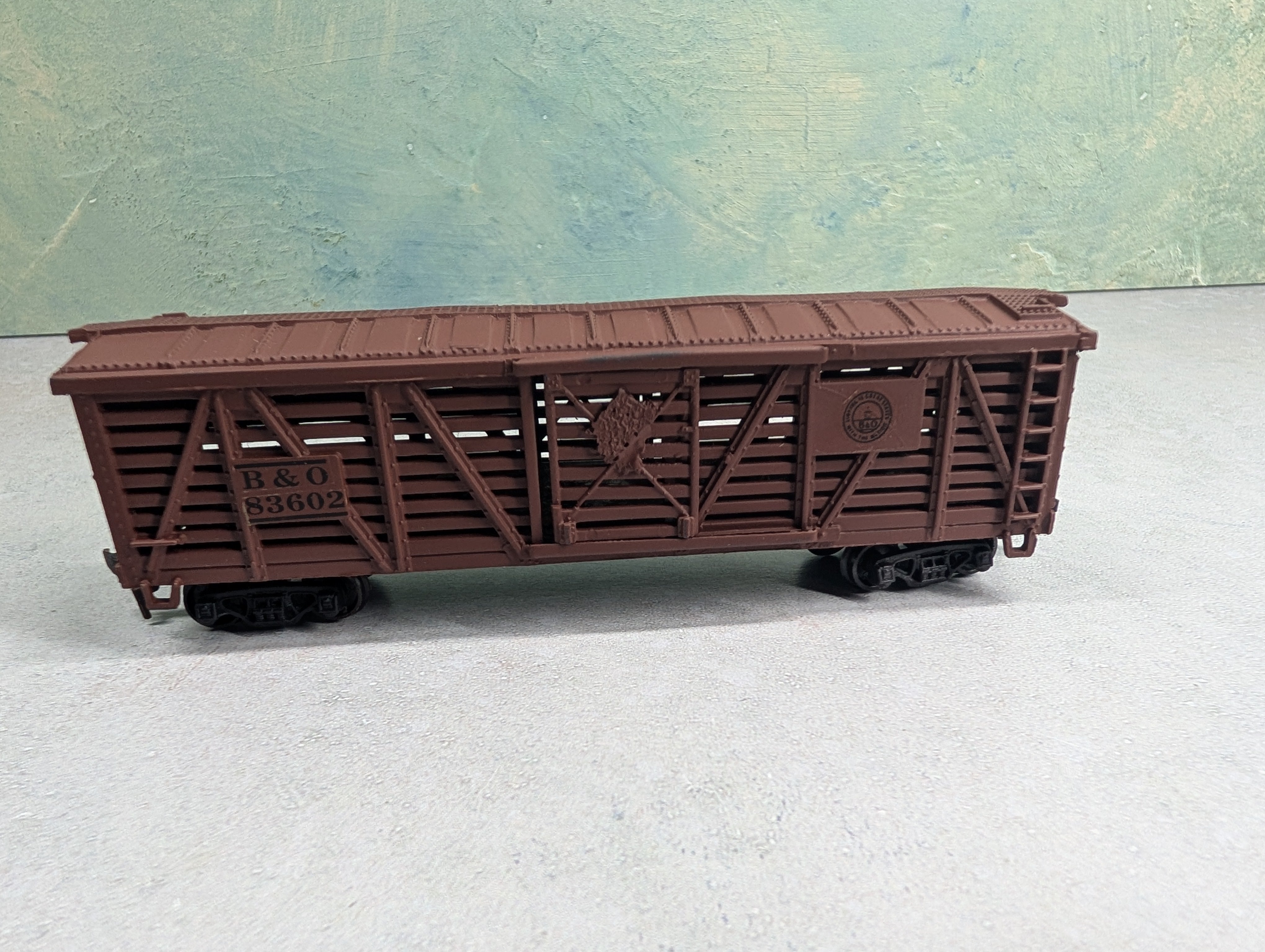 USED HO Scale 40' Stock Car Baltimore and Ohio B&O #83602