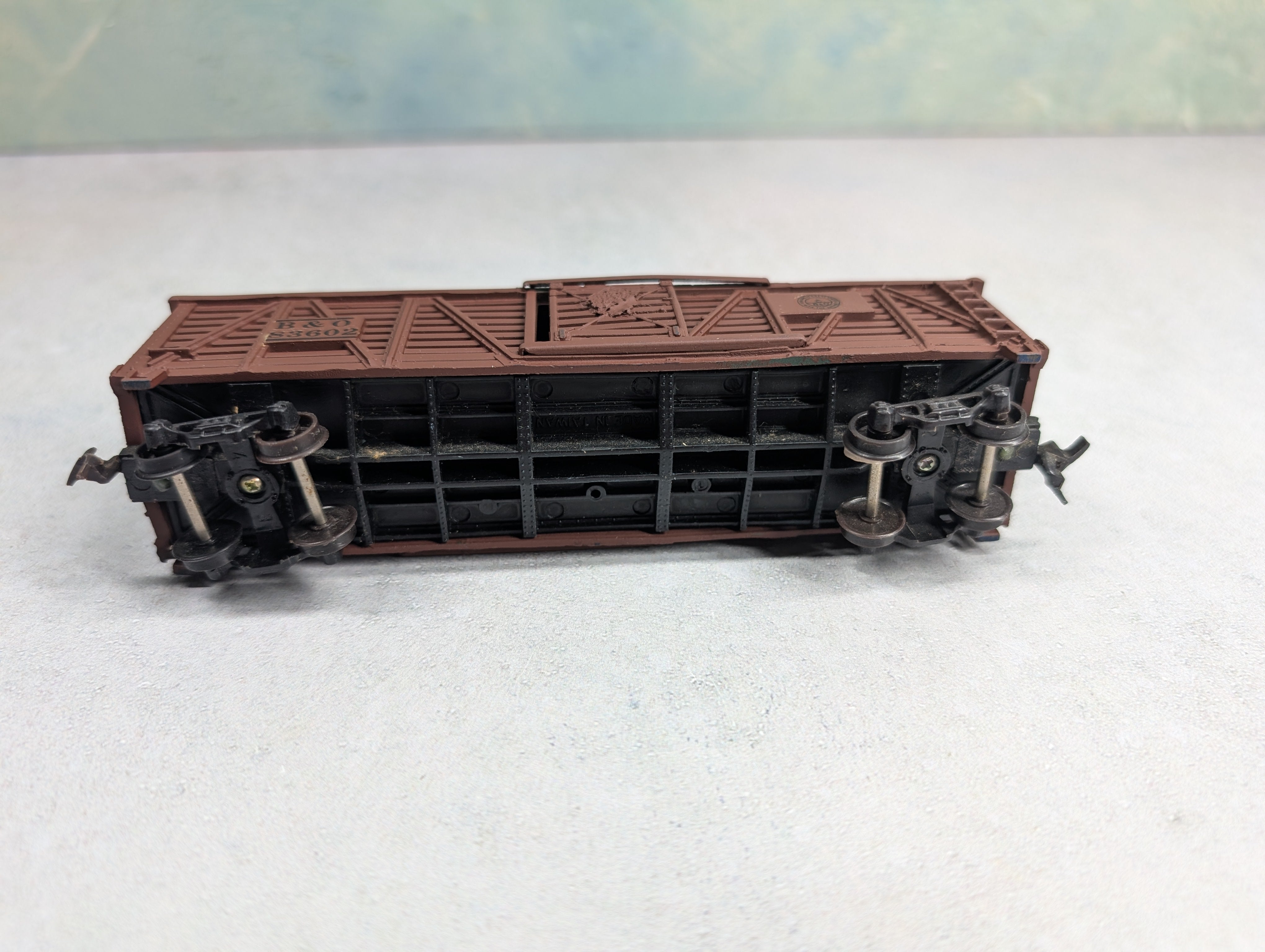 USED HO Scale 40' Stock Car Baltimore and Ohio B&O #83602