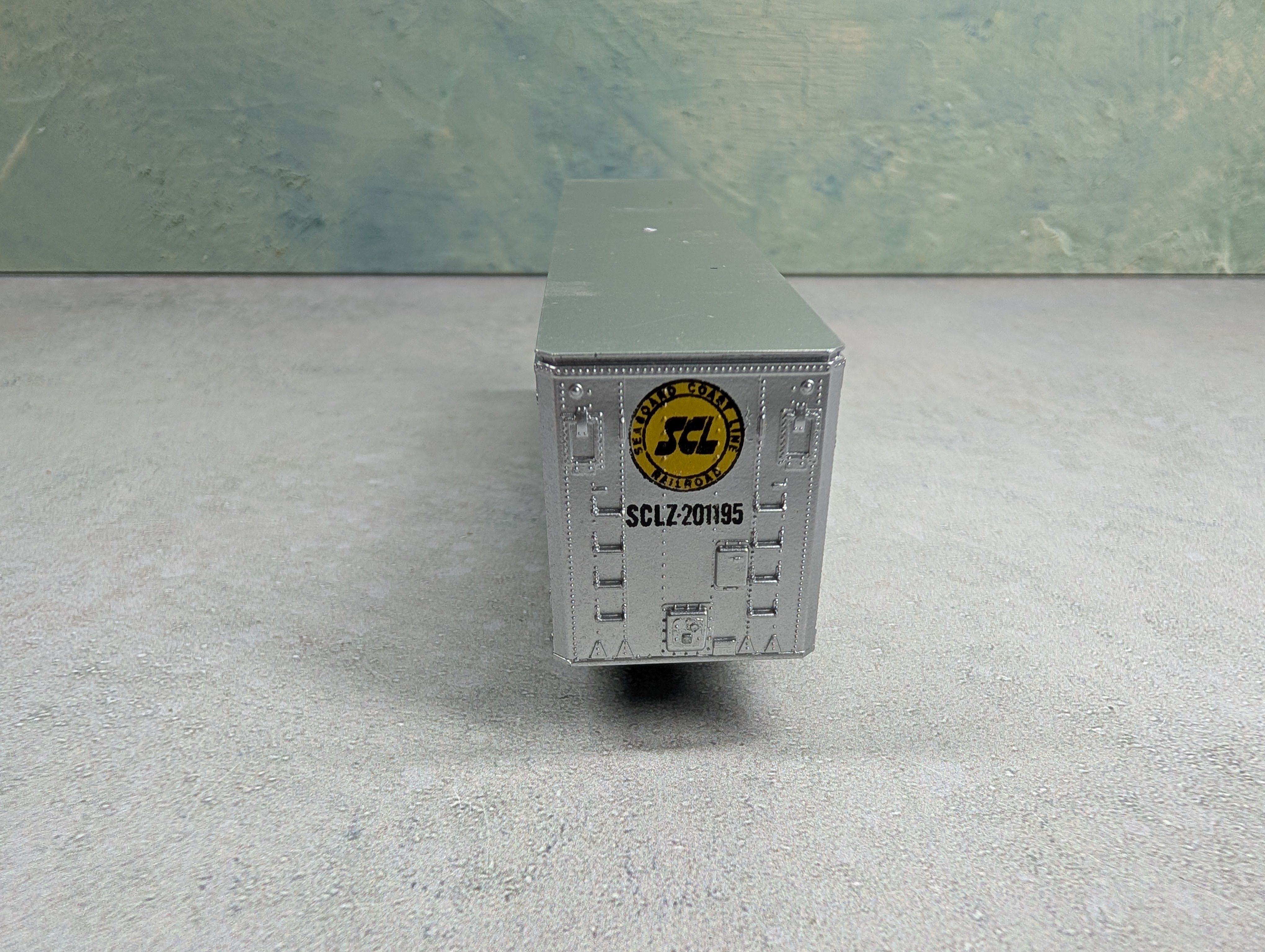 USED Athearn HO Scale 40' Trailer Seaboard Coast Line SCL #201195