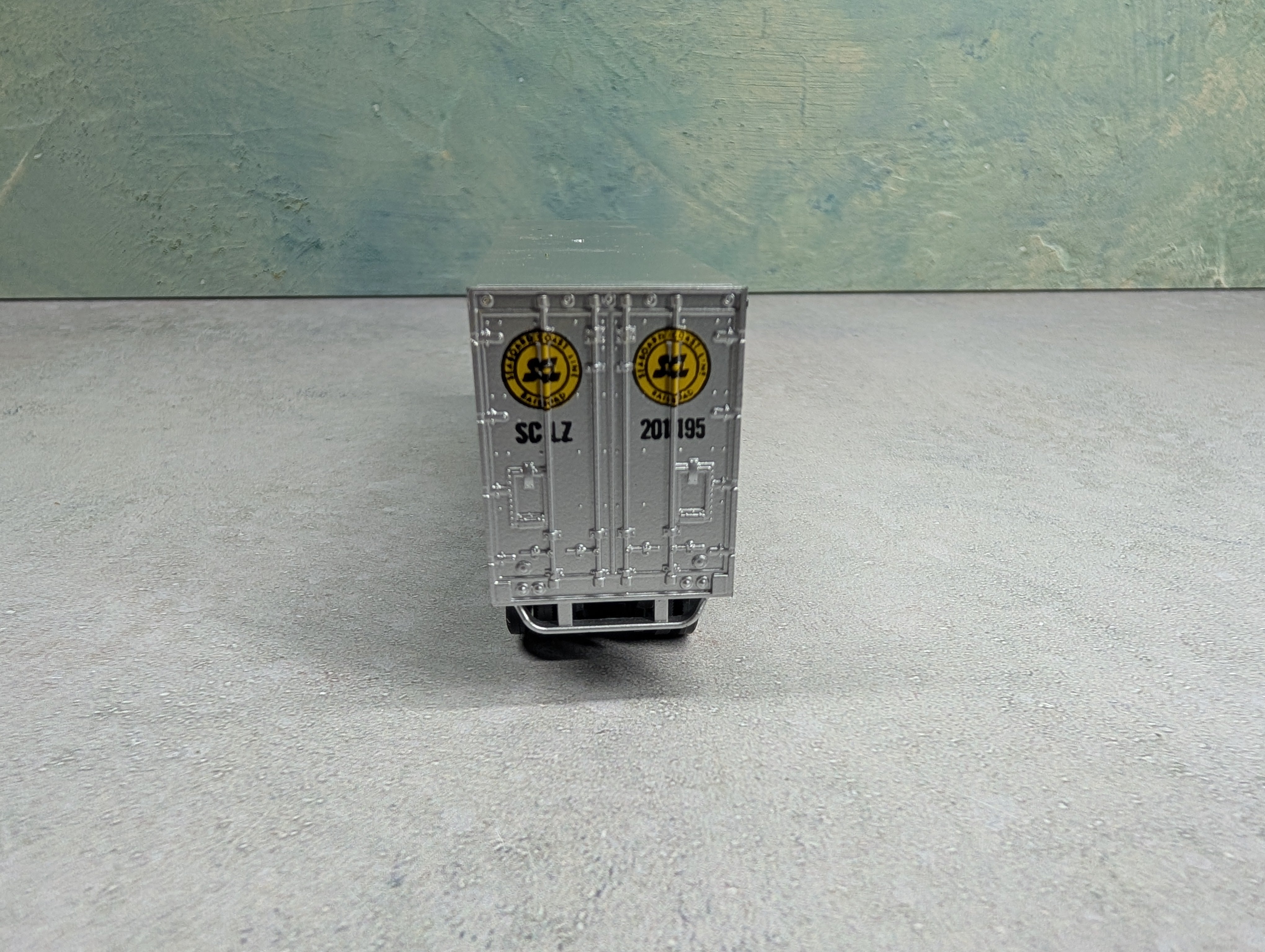 USED Athearn HO Scale 40' Trailer Seaboard Coast Line SCL #201195