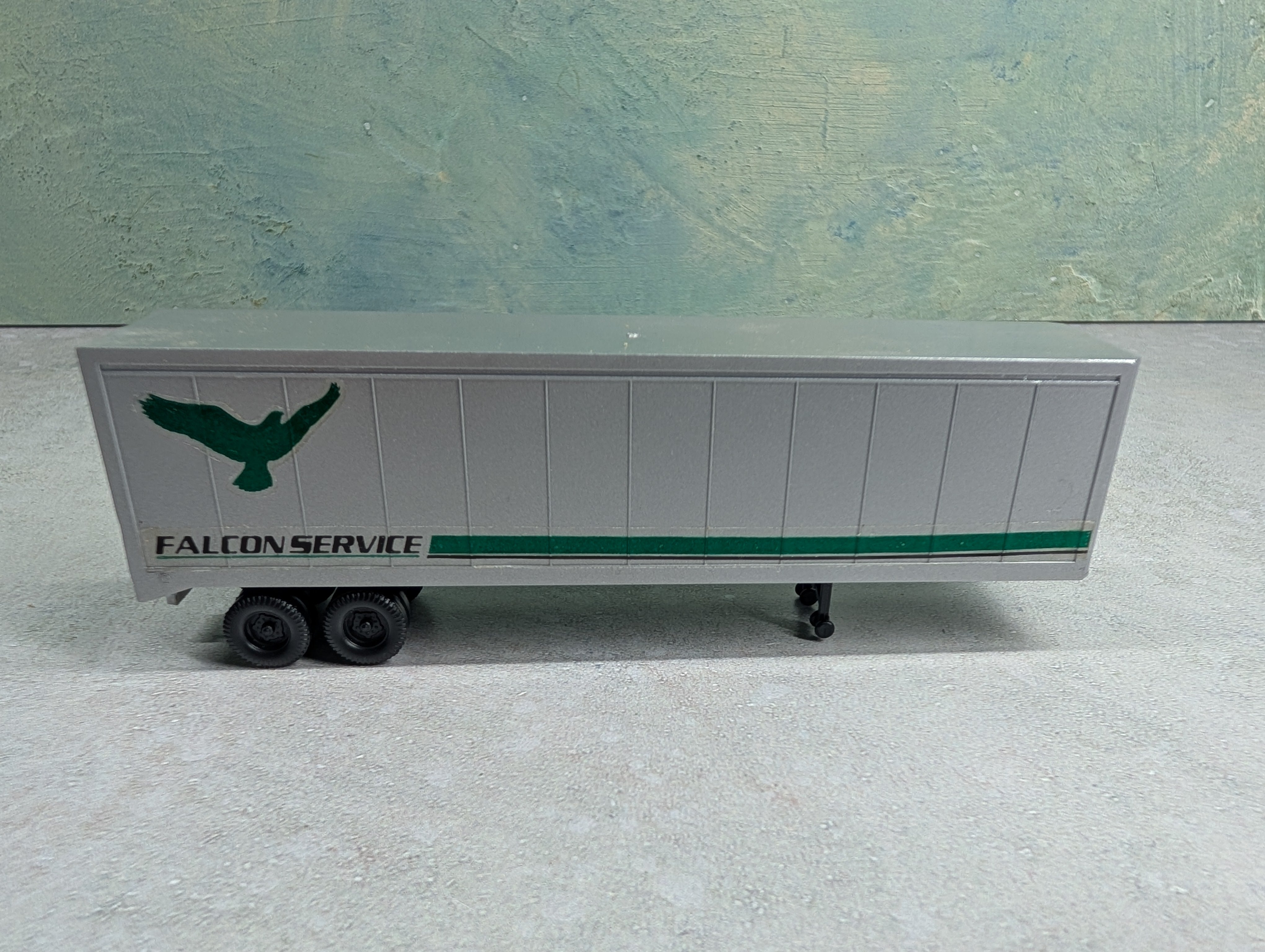 USED AHM HO Scale 40' Trailer Falcon Service Decal Sticker