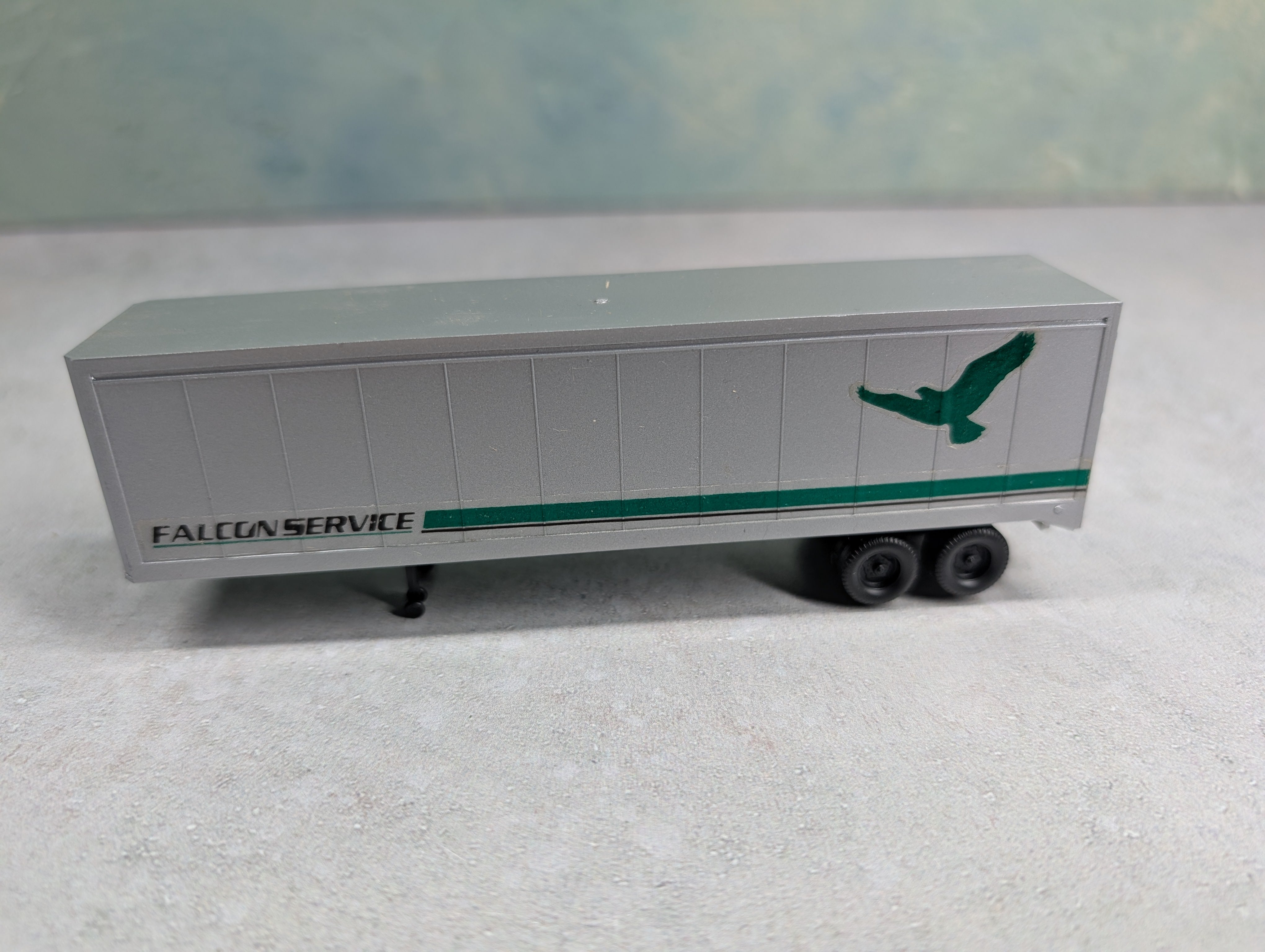 USED AHM HO Scale 40' Trailer Falcon Service Decal Sticker
