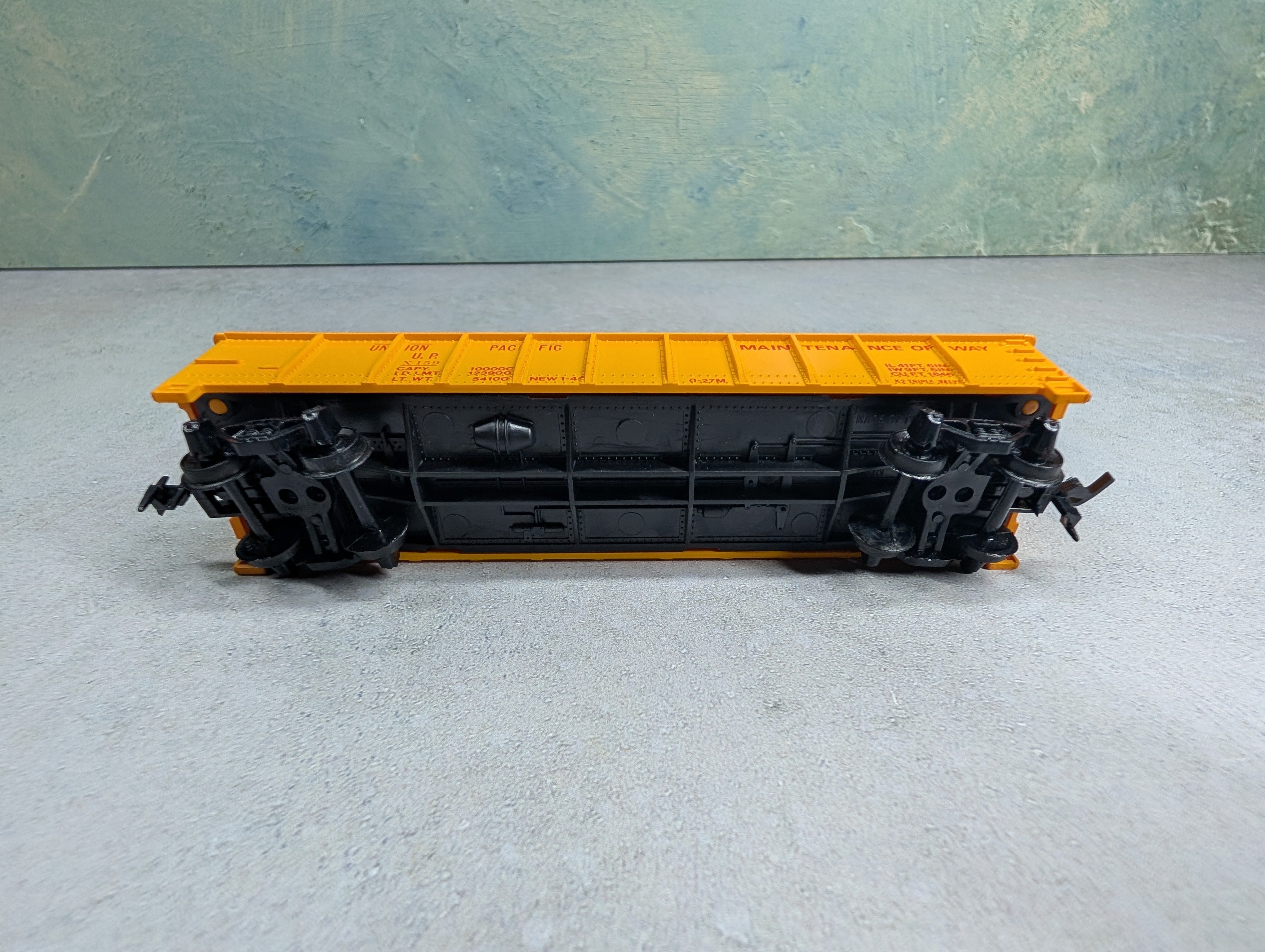 USED Tyco HO Scale 40' Gondola Union Pacific UP #X159 MOW