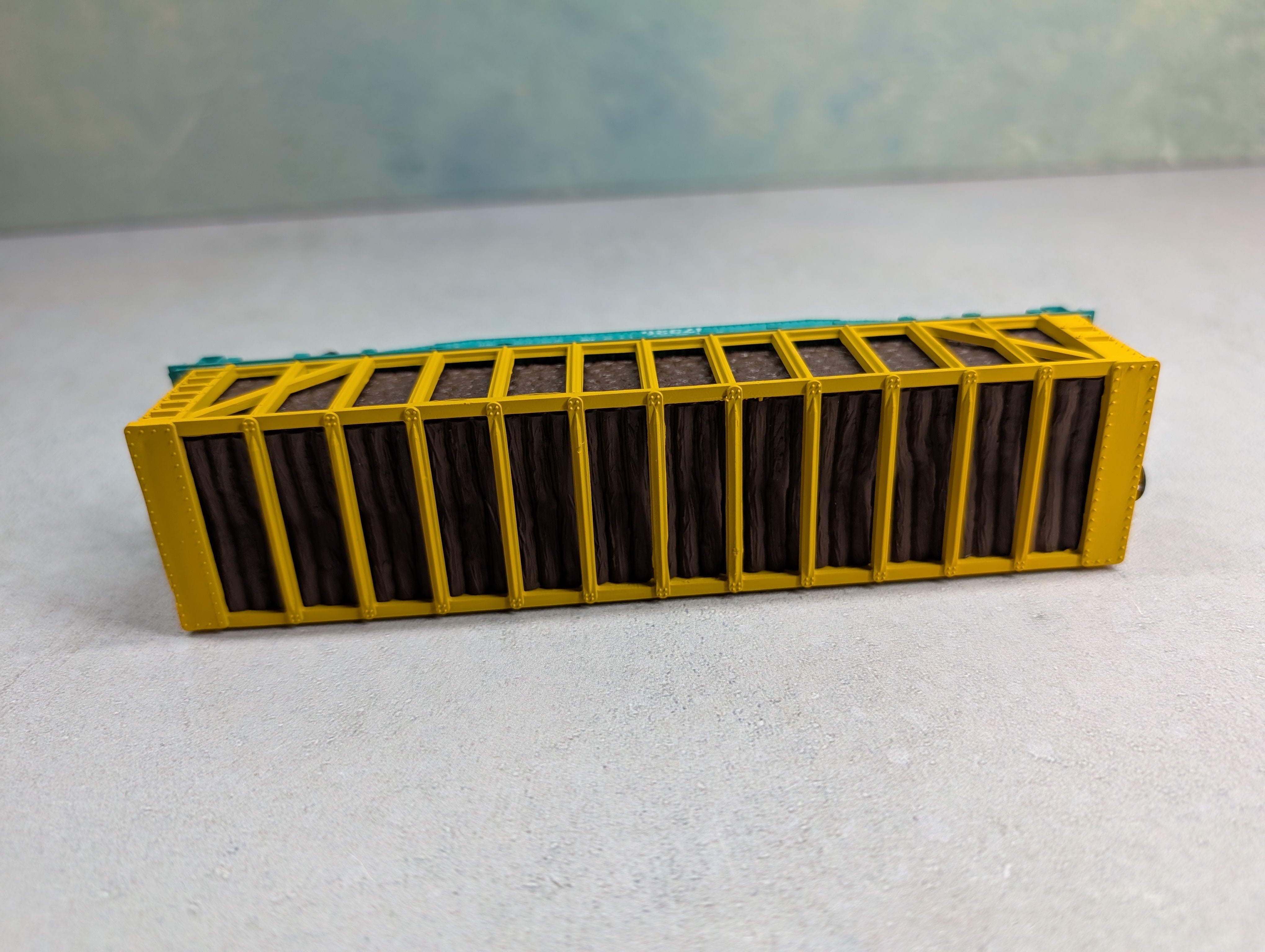 USED Bachmann HO Scale 51' Pulpwood Car Penn Central #17326