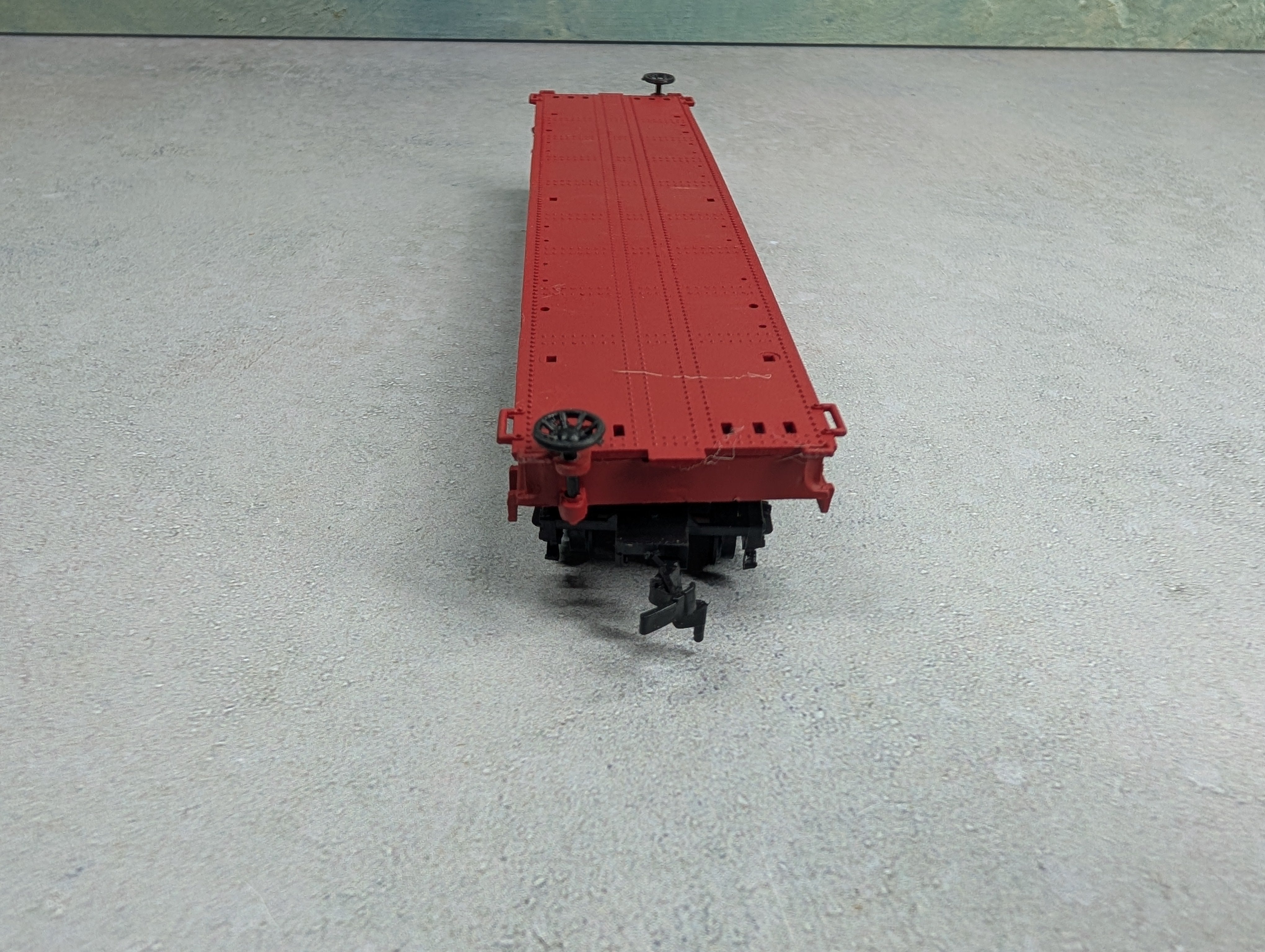 USED Bachmann HO Scale 50' Flat Car with Logs Louisville & Nashville L&N #24562