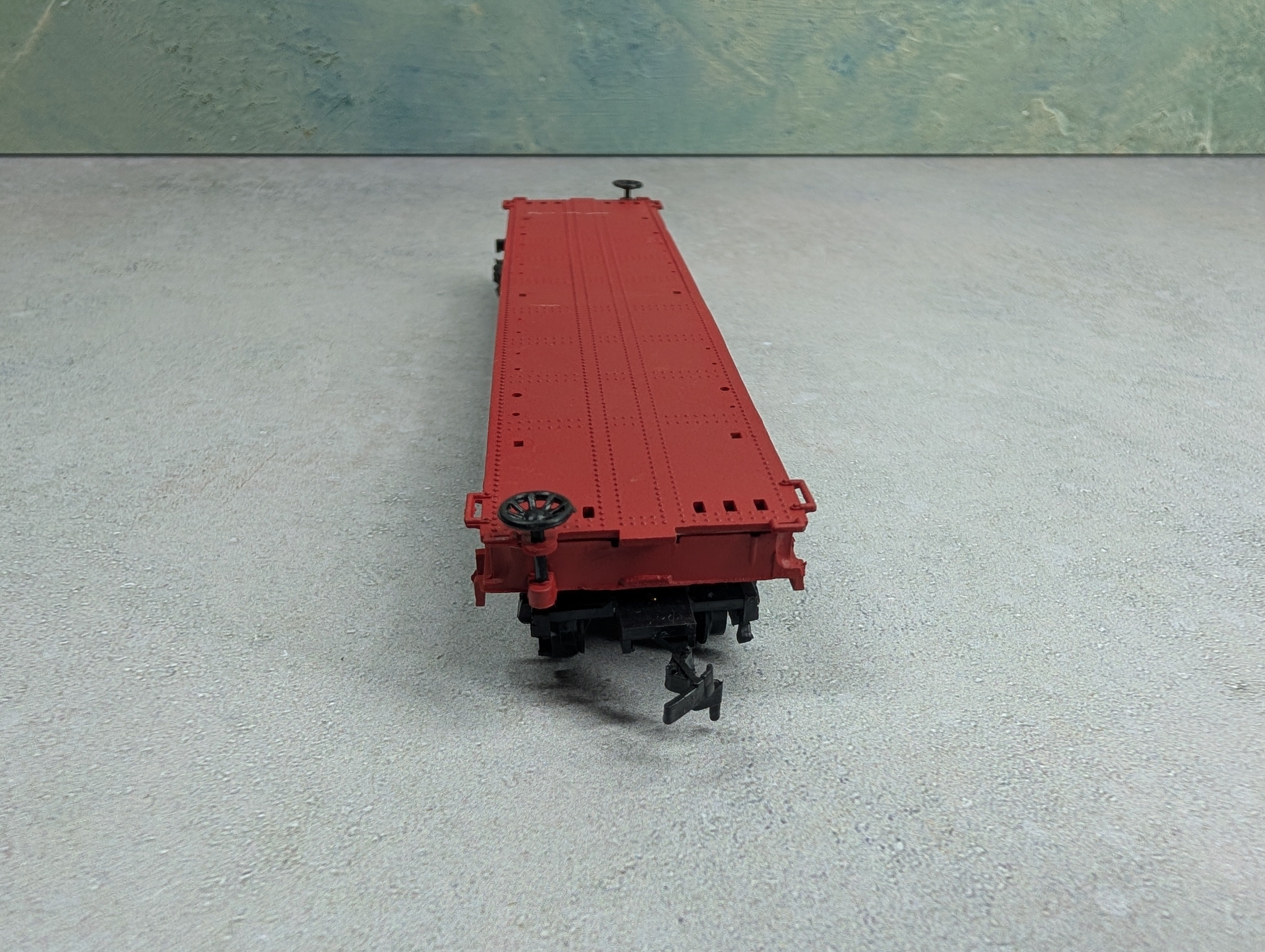 USED Bachmann HO Scale 50' Flat Car with Logs Louisville & Nashville L&N #24562