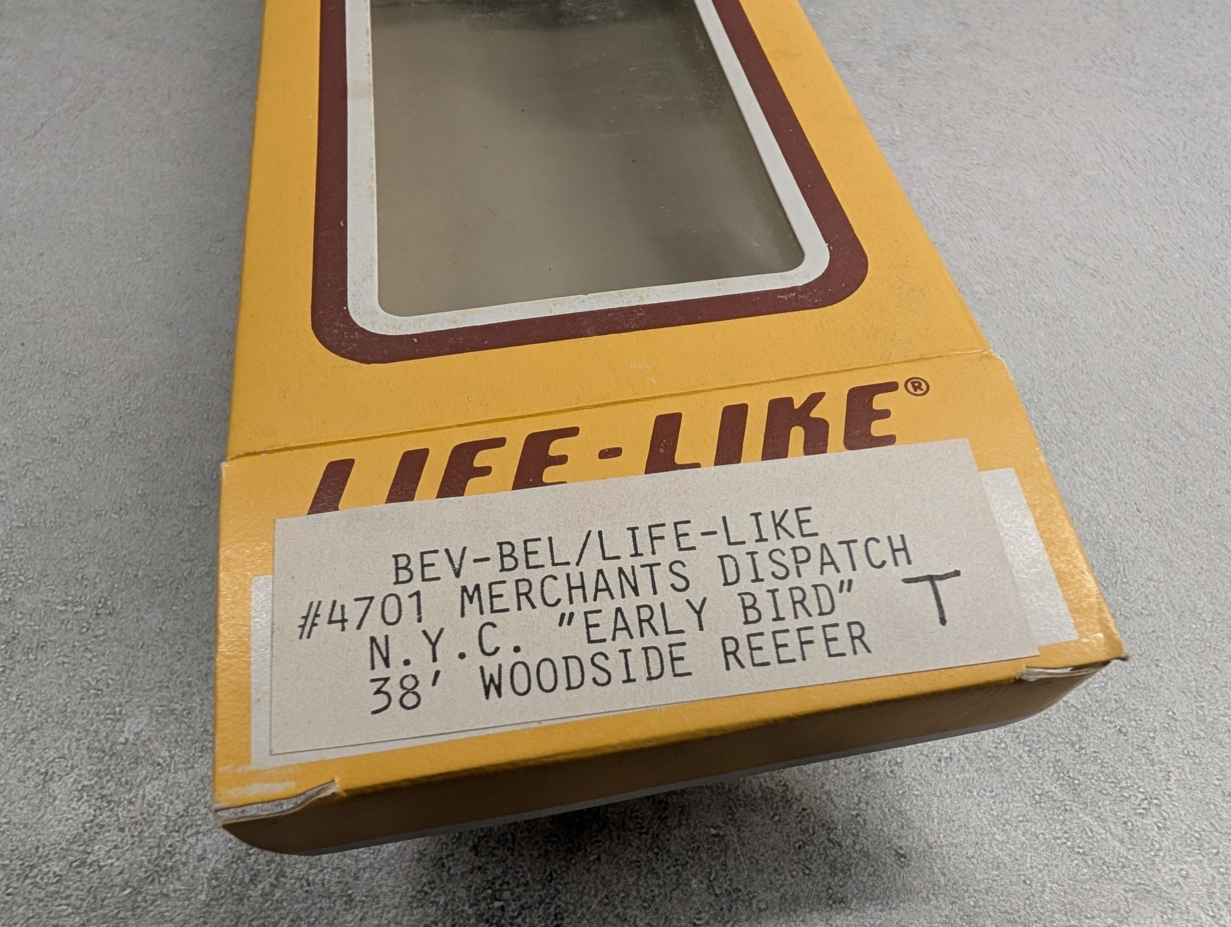 USED Life-Like HO Scale 38' Woodside Reefer Box Car New York Central MDT #11294 Bev-Bel