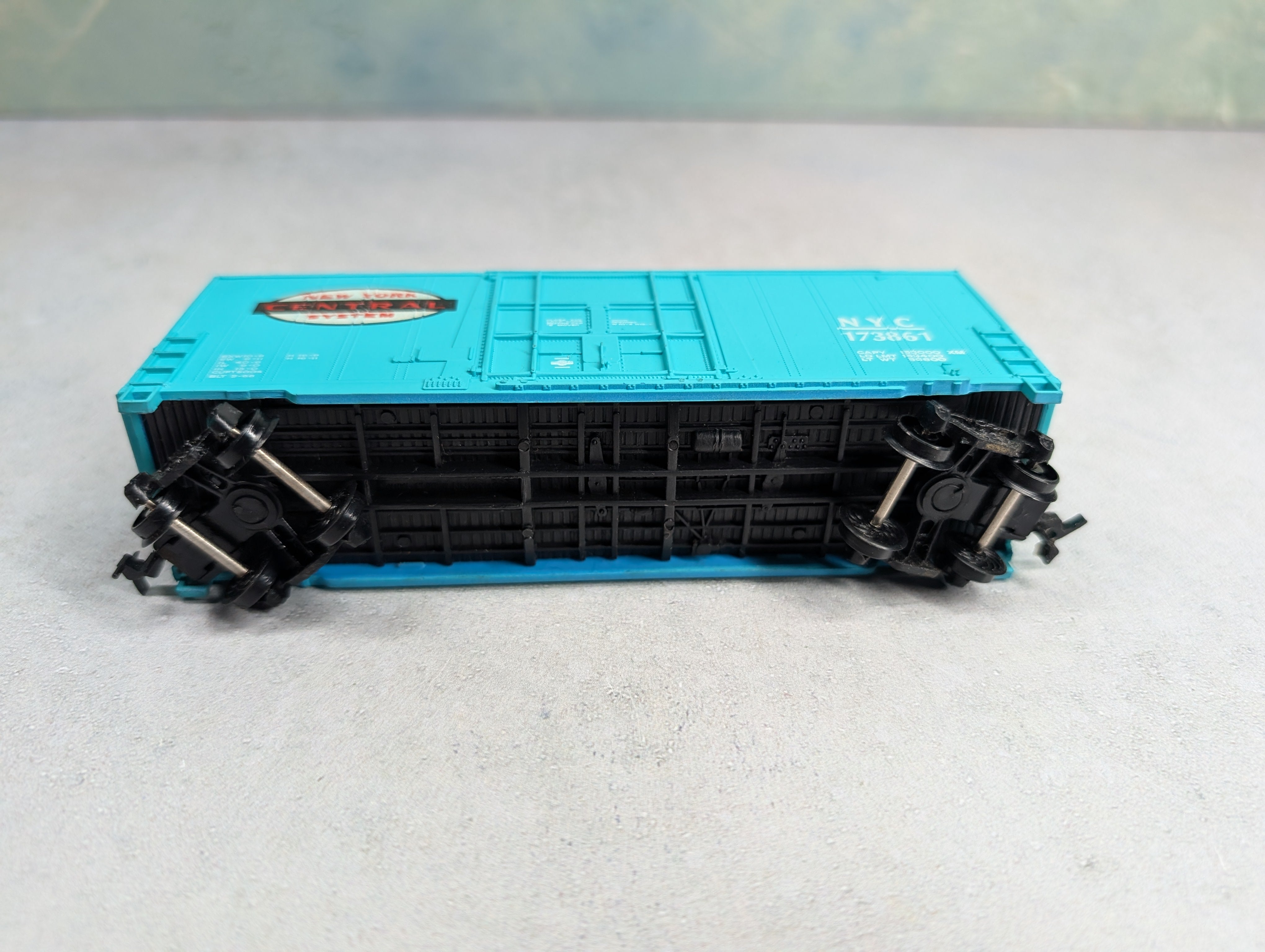 USED Bachmann HO Scale 41' Hi-Cube Box Car New York Central NYC #173861
