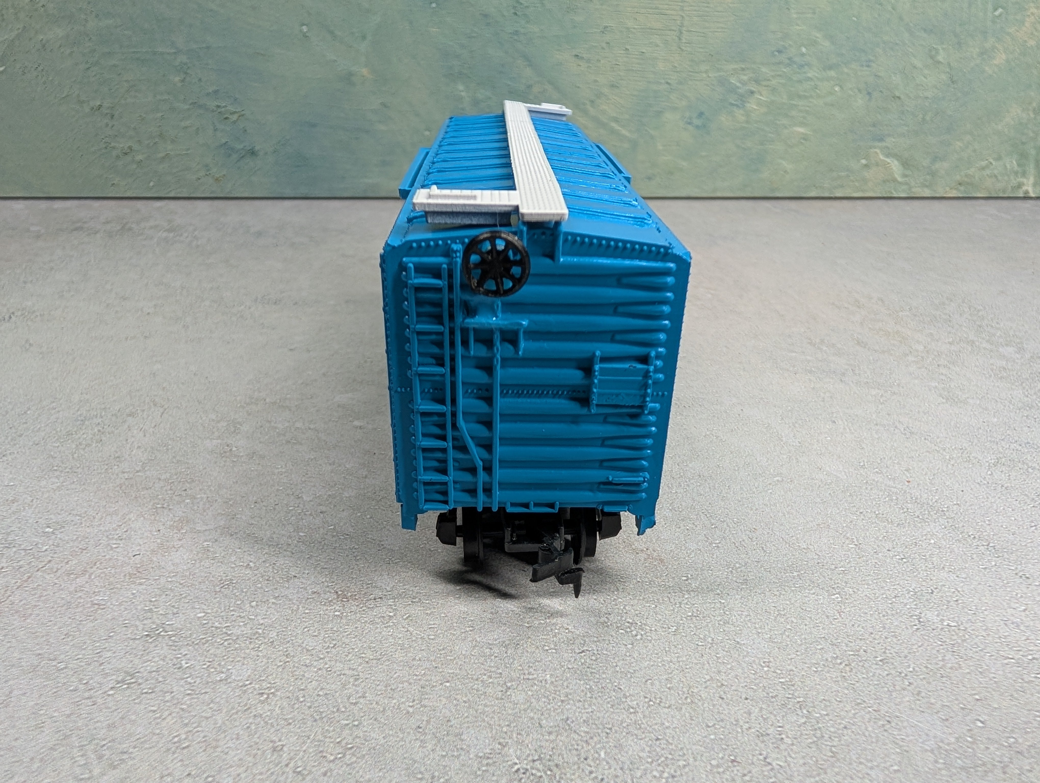 USED Bachmann HO Scale 41' Steel Box Car Rock Island #57025