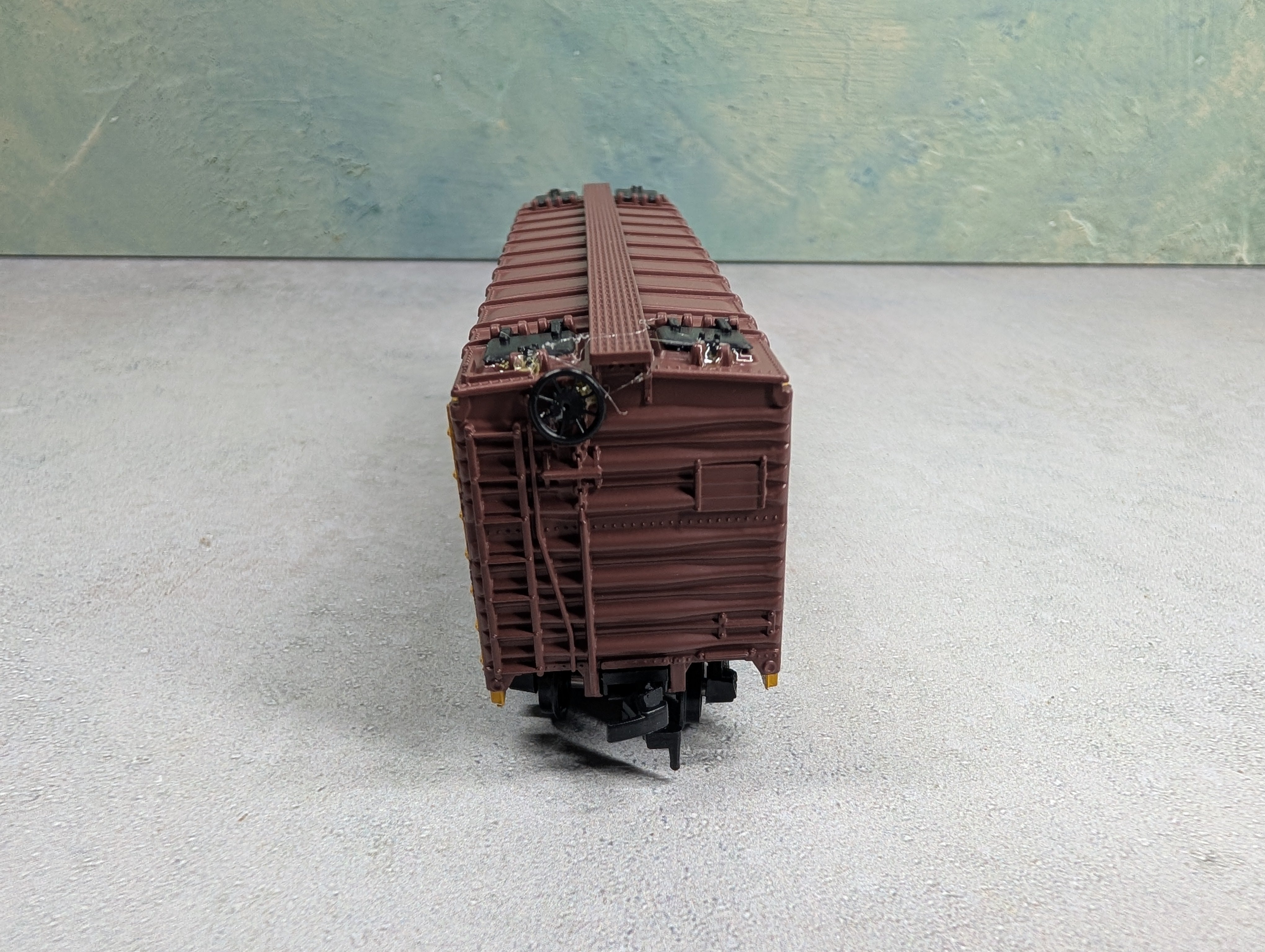 USED Athearn HO Scale 40' Reefer Box Car Burlington BREX #74219