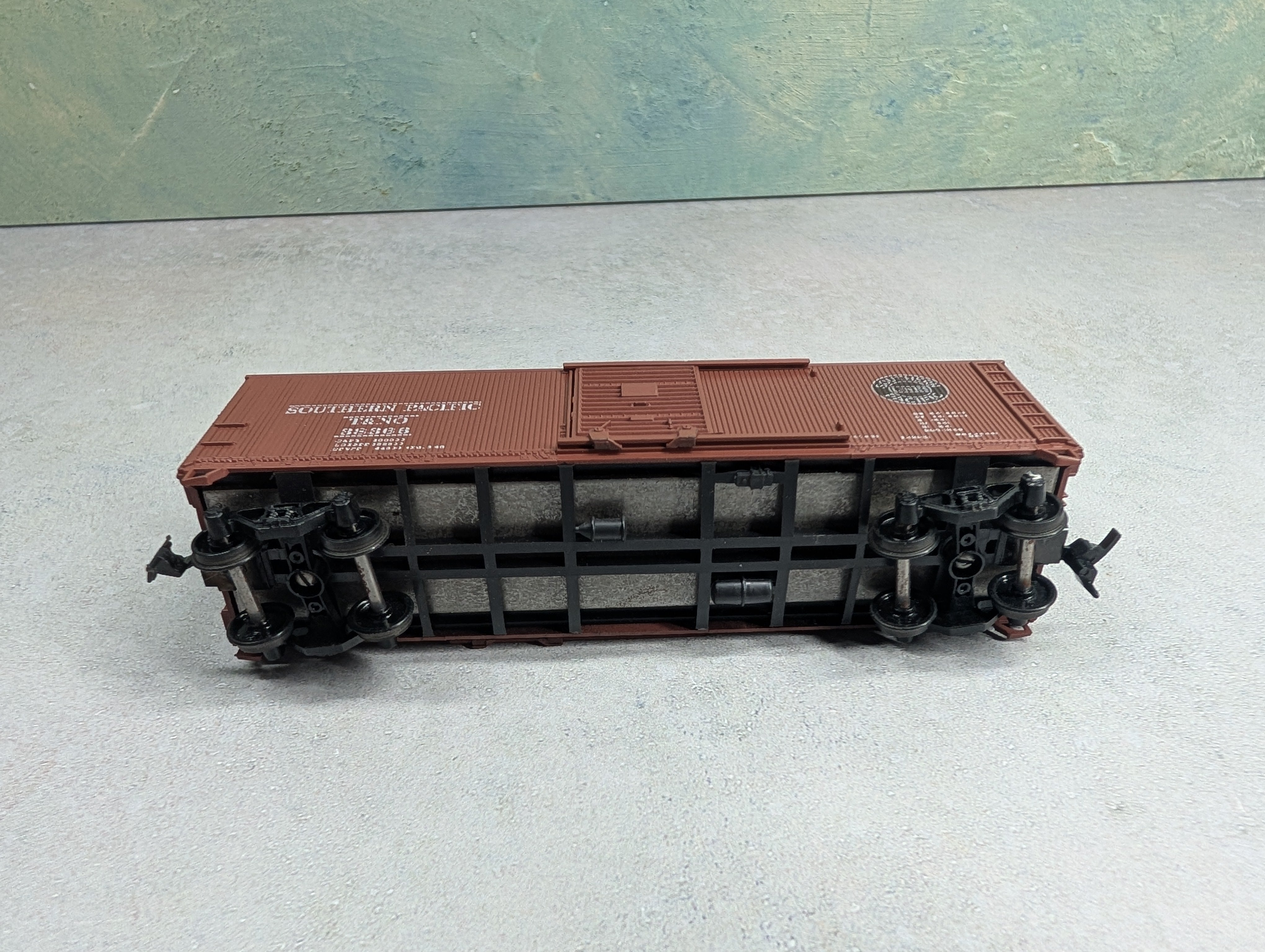 USED Athearn HO Scale 40' Wood Side Box Car Southern Pacific T&NO #38366