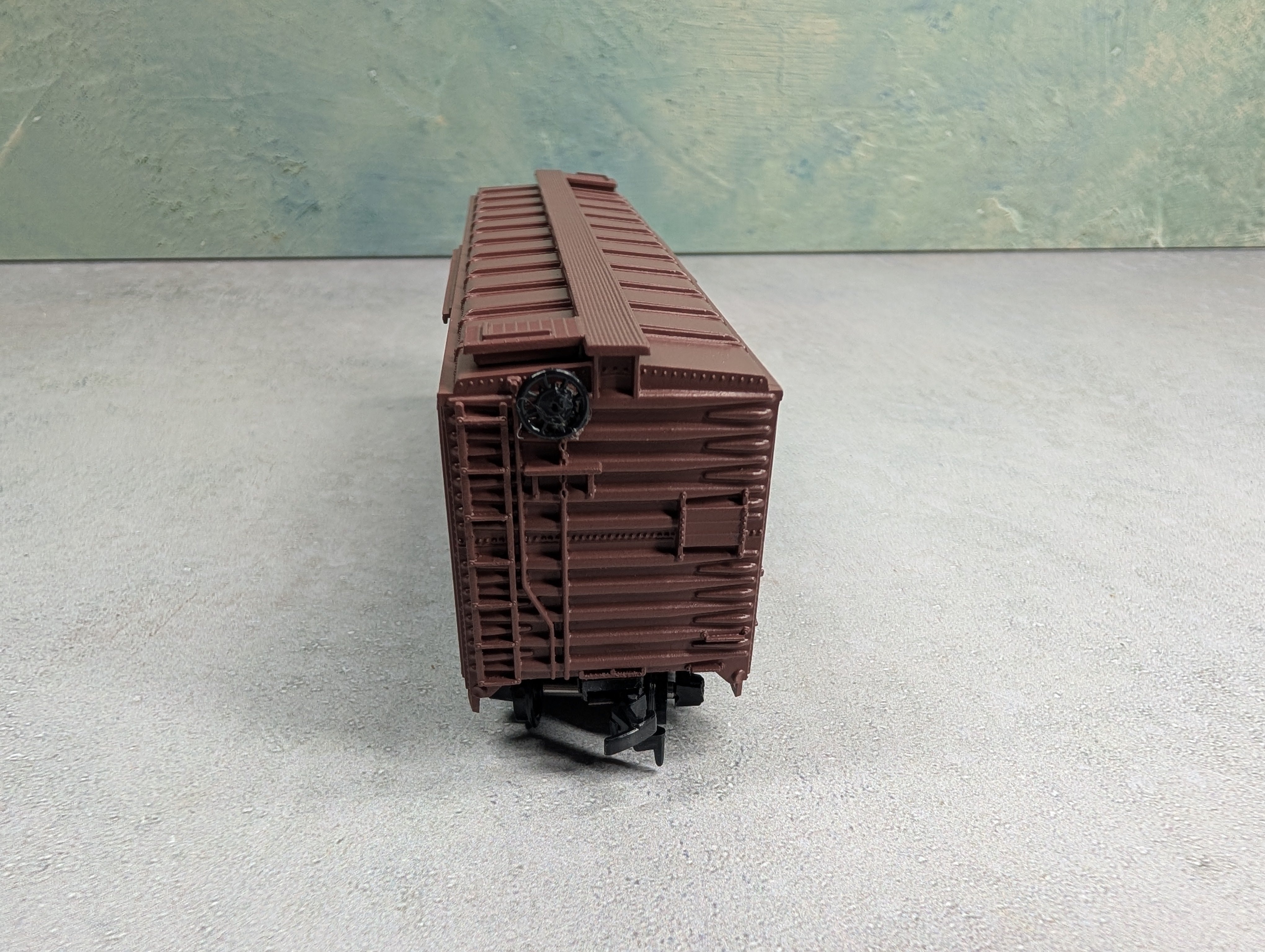 USED Athearn HO Scale 40' Wood Side Box Car Santa Fe ATSF #122998