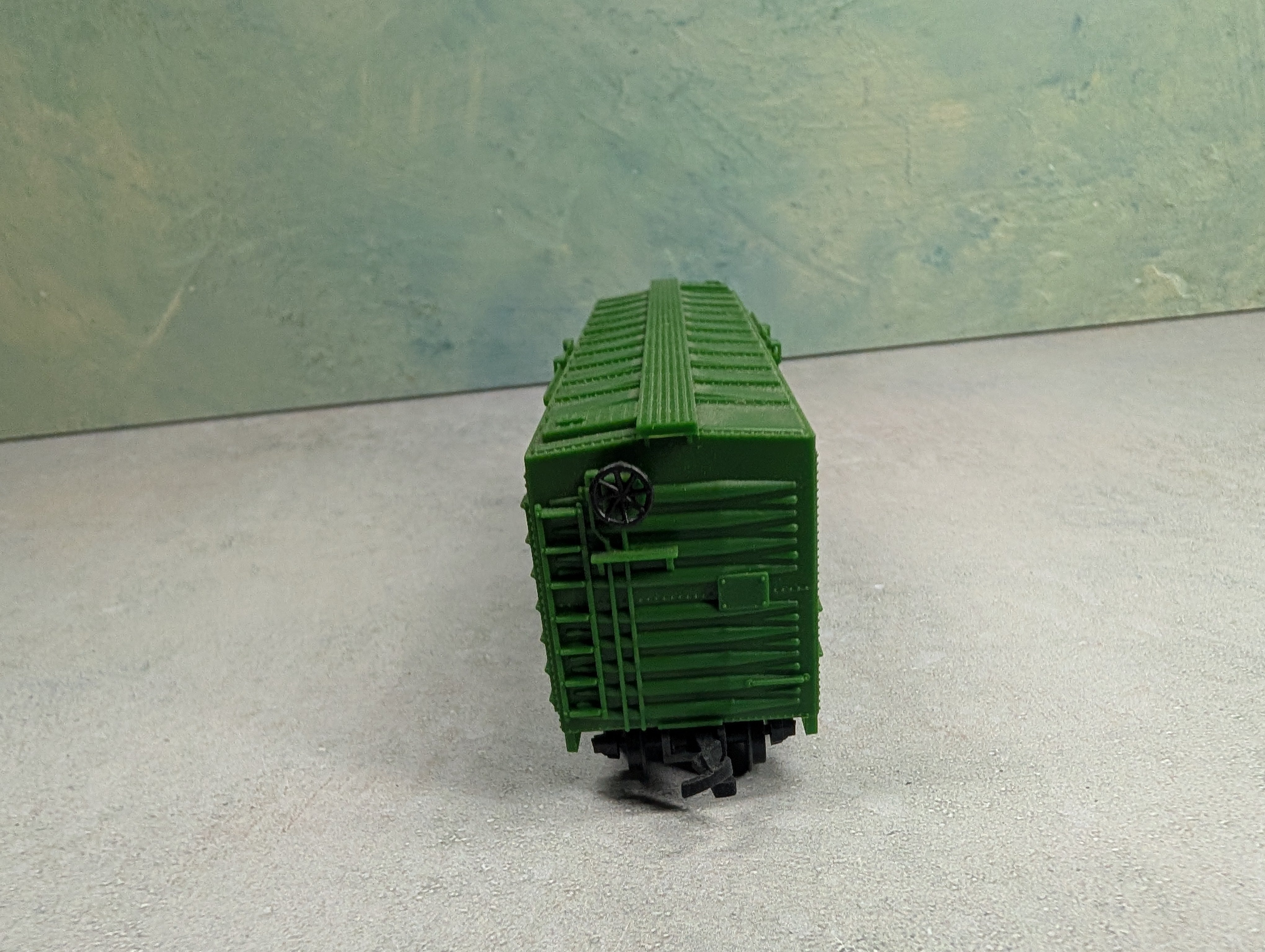 USED Life-Like HO Scale 40' Flat Car Burlington Northern BN #159956