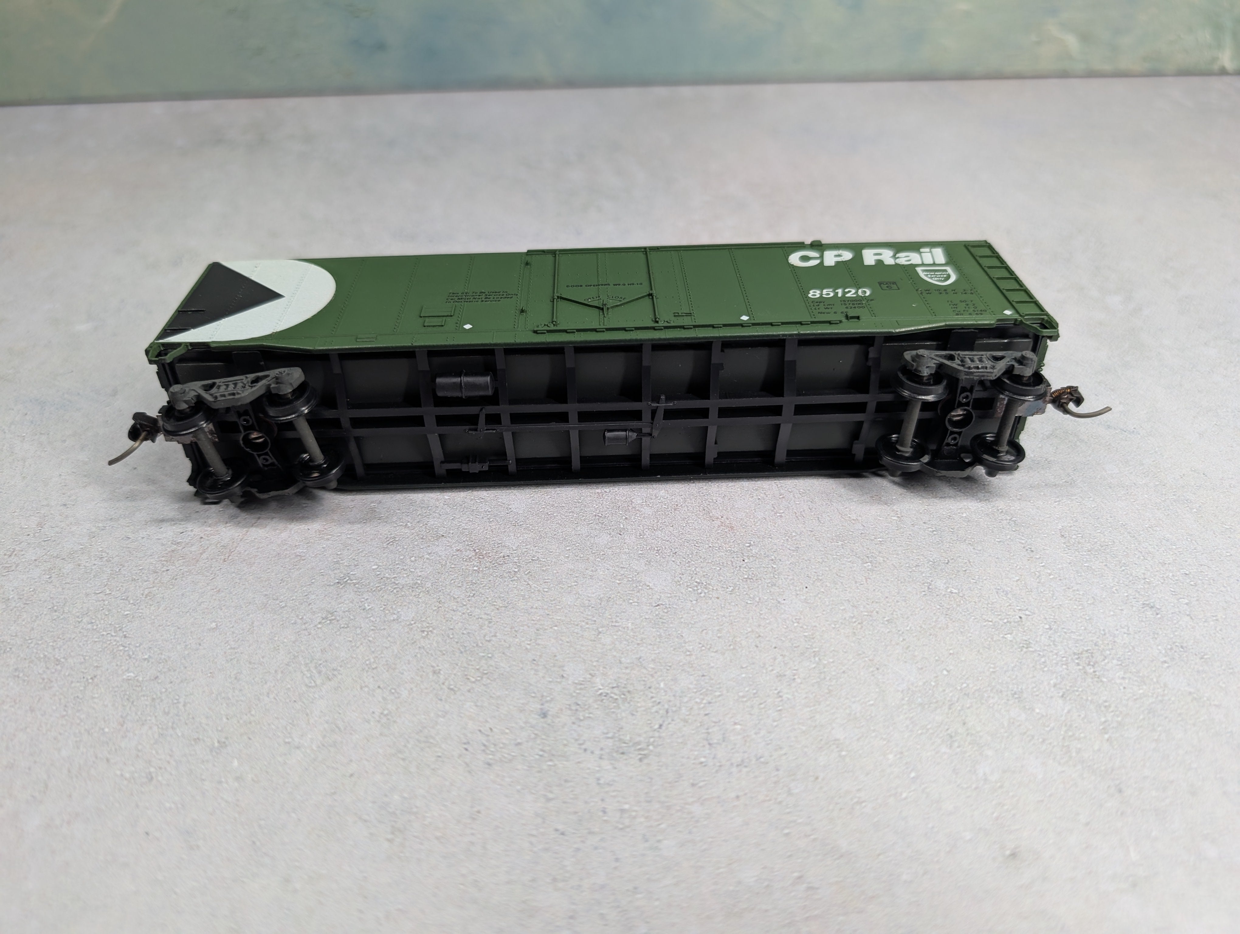 USED Athearn HO Scale 50' PD Box Car Canadian Pacific CP #85120 Custom Paint & Decal