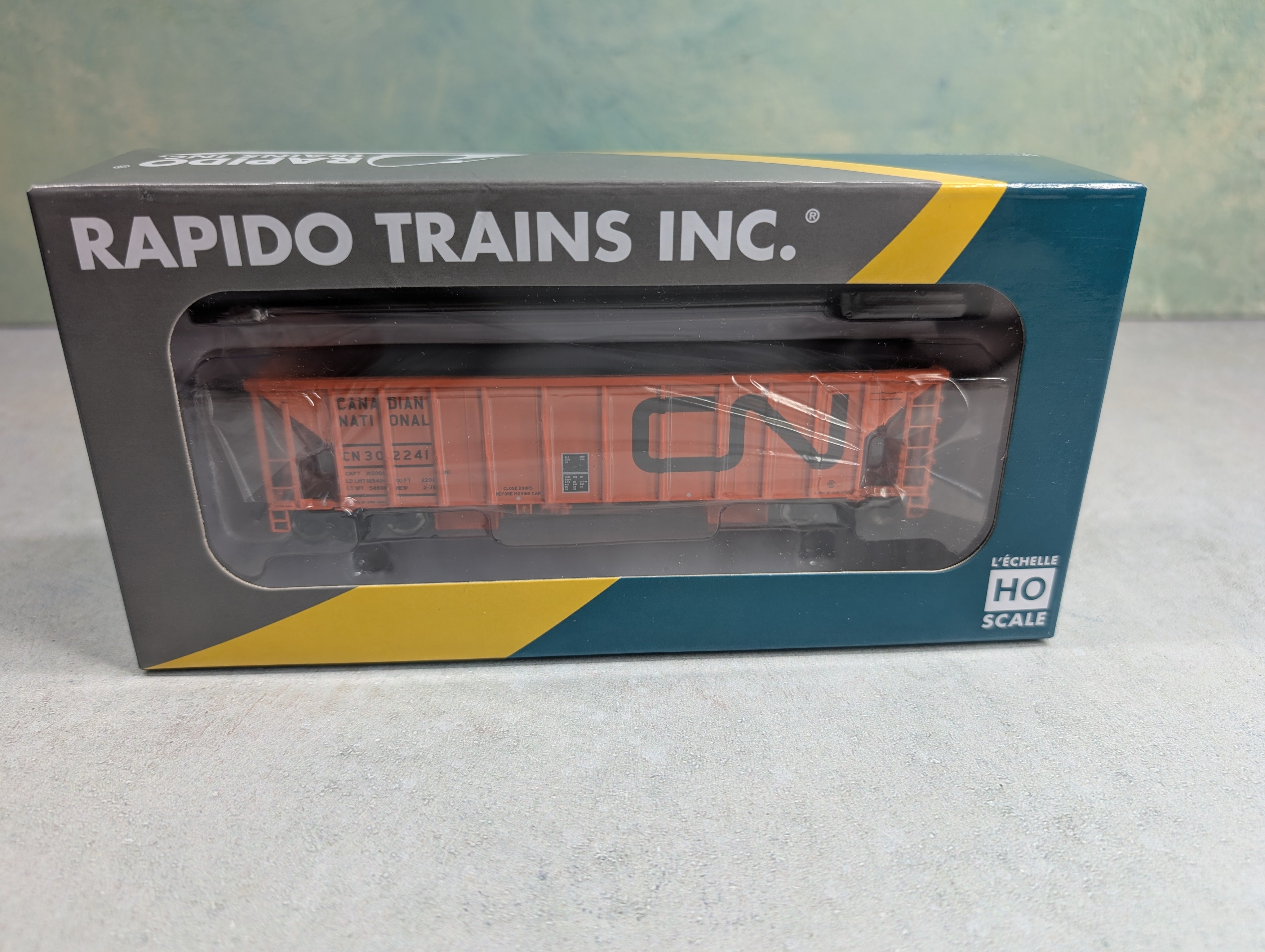 Rapido 158001A HO Scale NSC Ballast Hopper Canadian National CN #302241