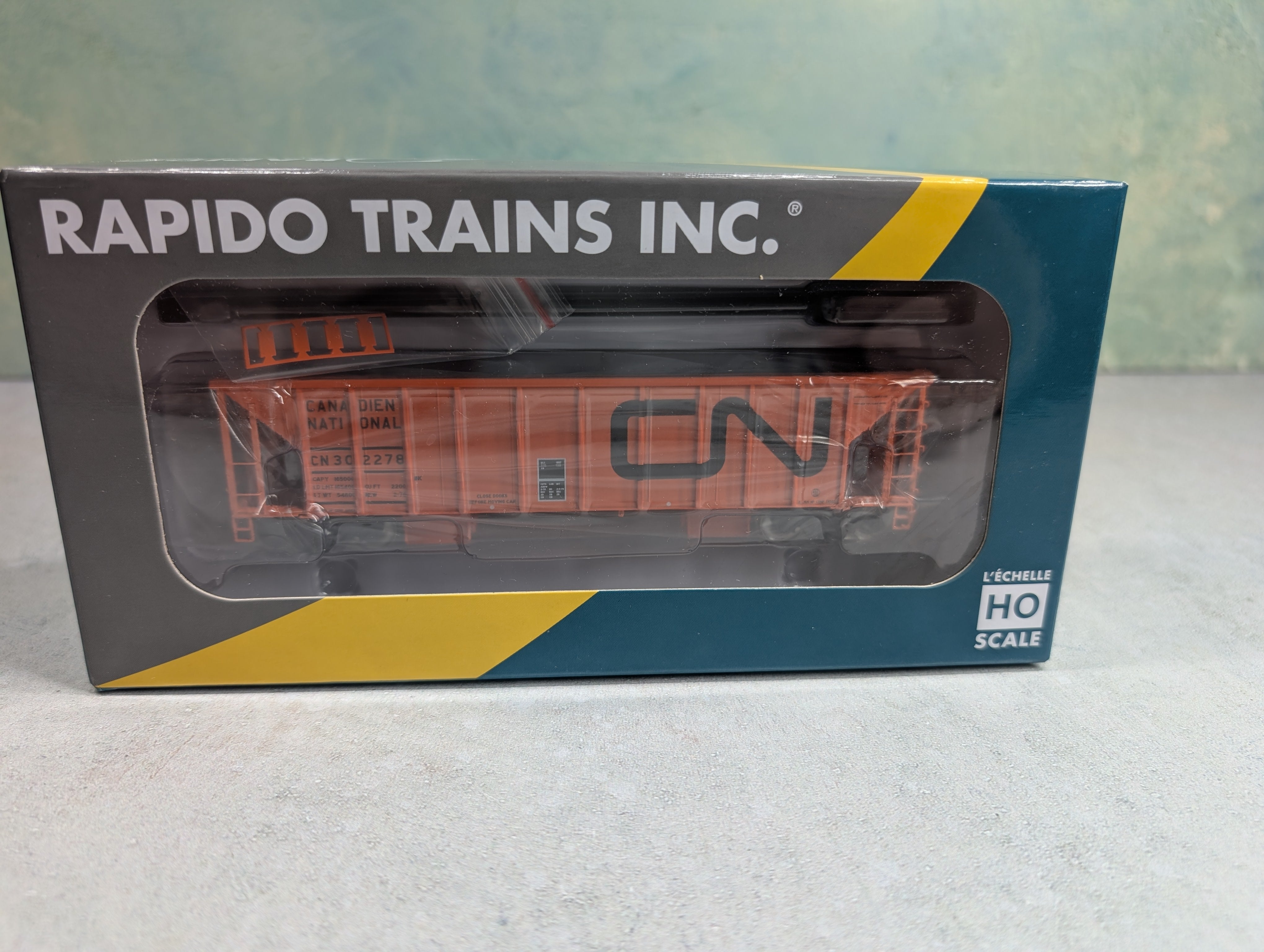 Rapido 158001A HO Scale NSC Ballast Hopper Canadian National CN #302278