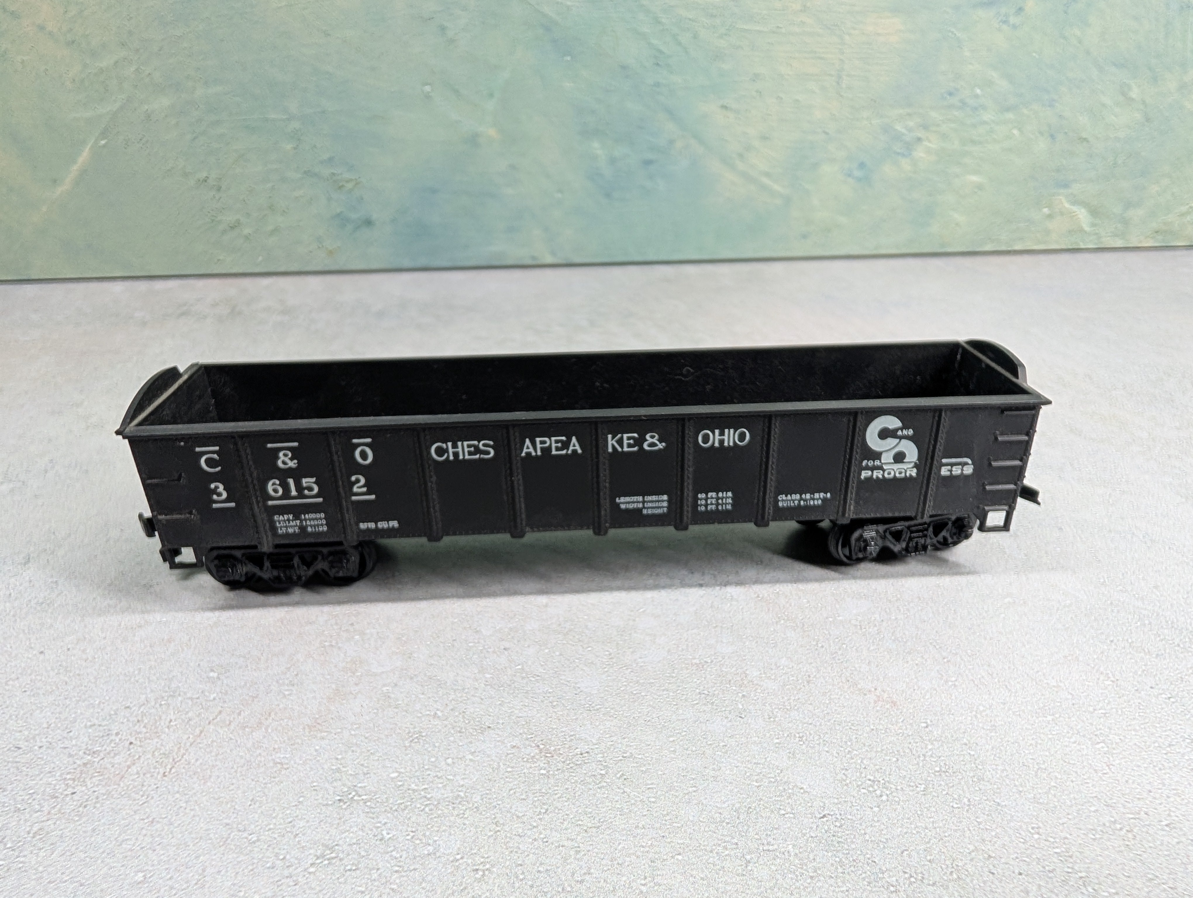 USED Roundhouse HO Scale 40' Gondola Chesapeake and Ohio C&O #36152