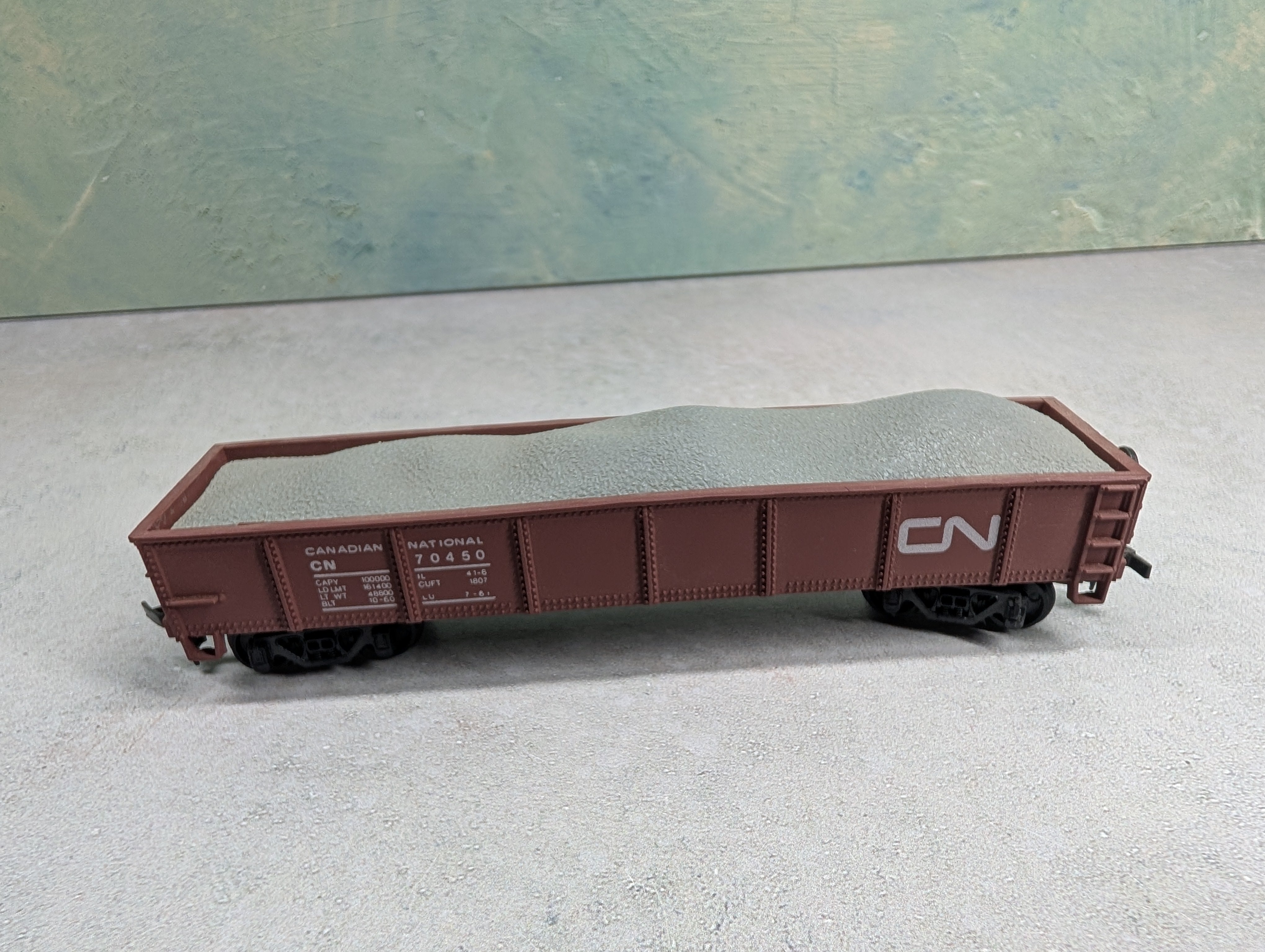 USED AHM HO Scale 40' Gondola Canadian National CN #70450