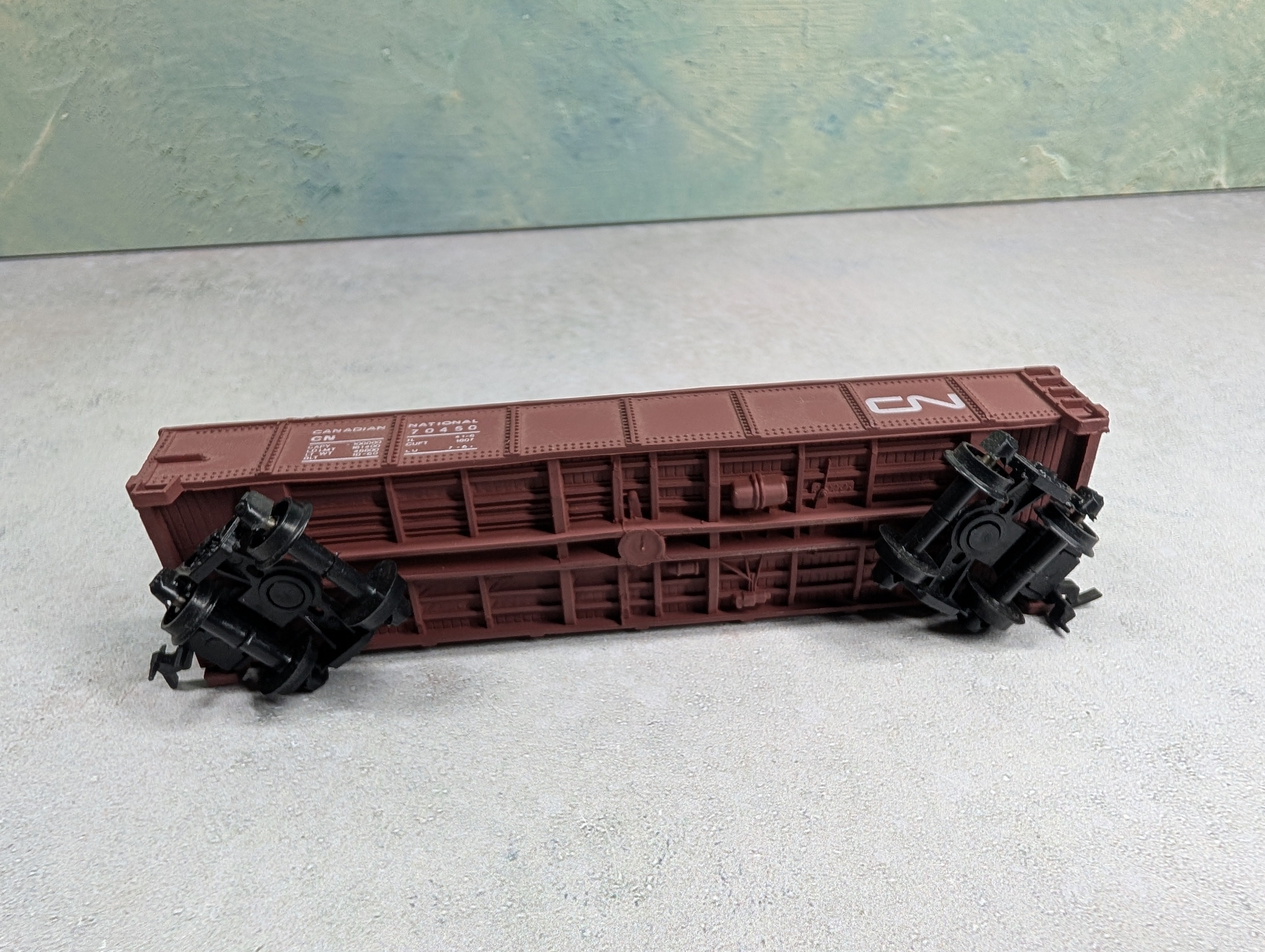 USED AHM HO Scale 40' Gondola Canadian National CN #70450
