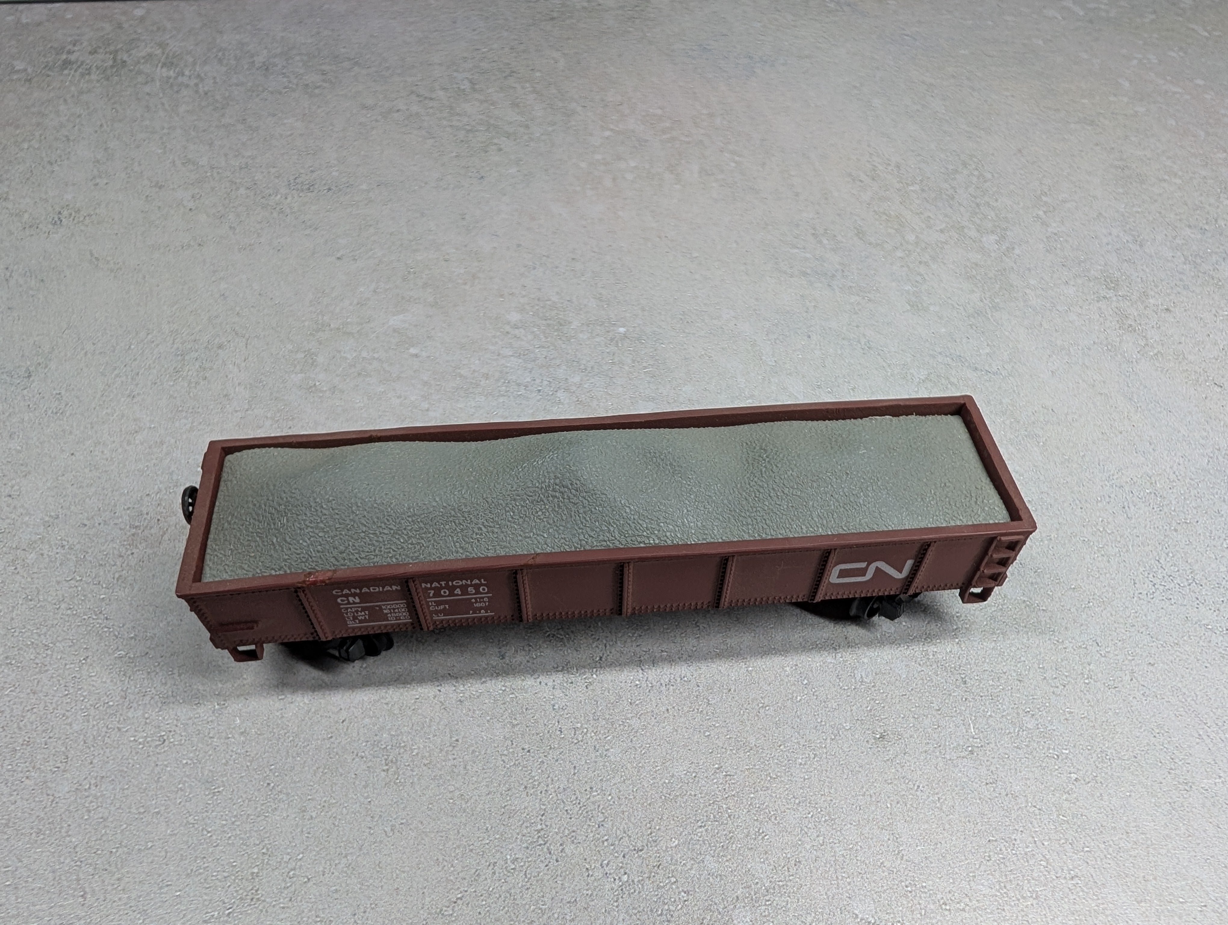 USED AHM HO Scale 40' Gondola Canadian National CN #70450
