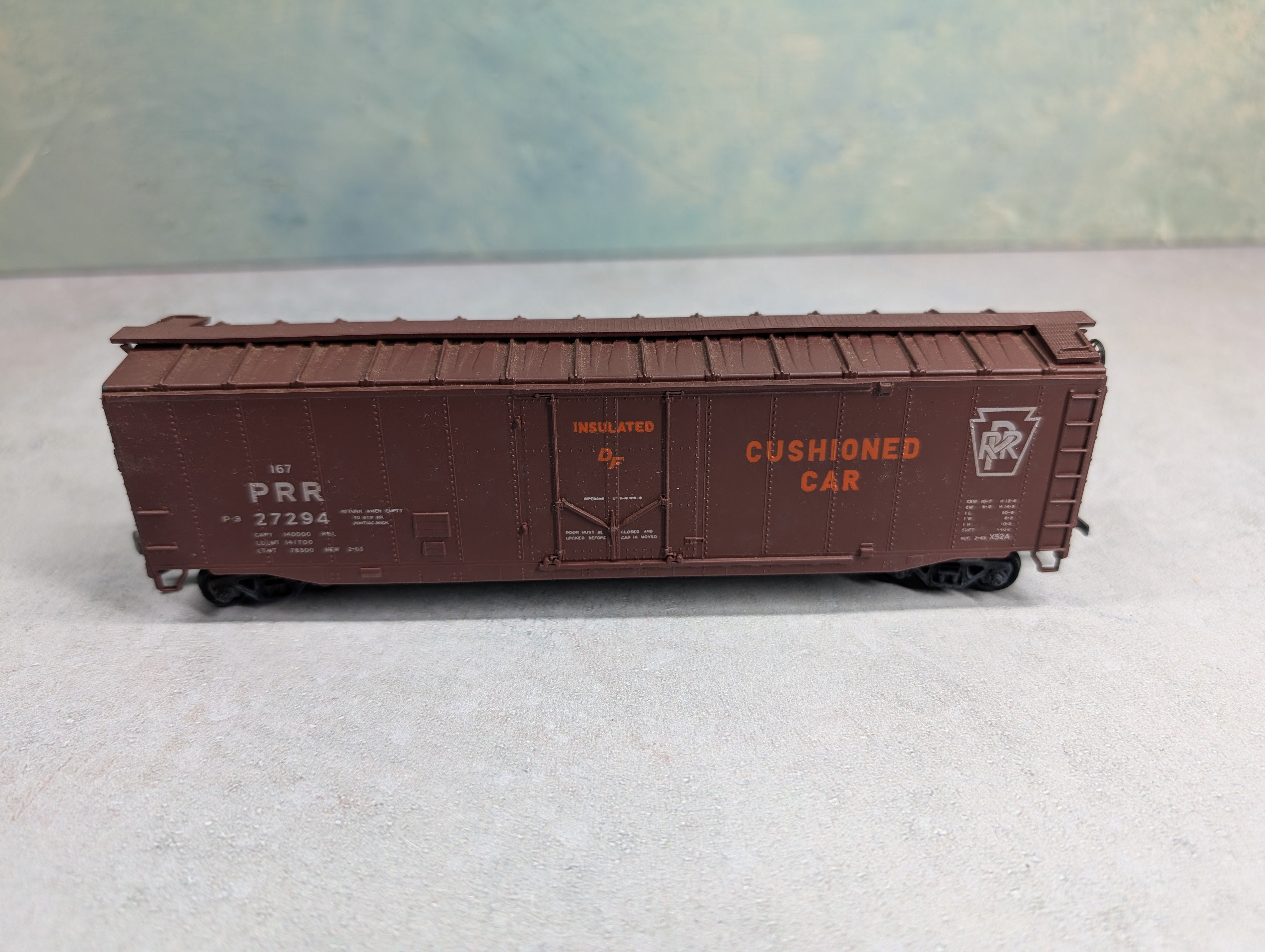 USED Athearn HO Scale 50' Box Car Pennsylvania PRR #27294