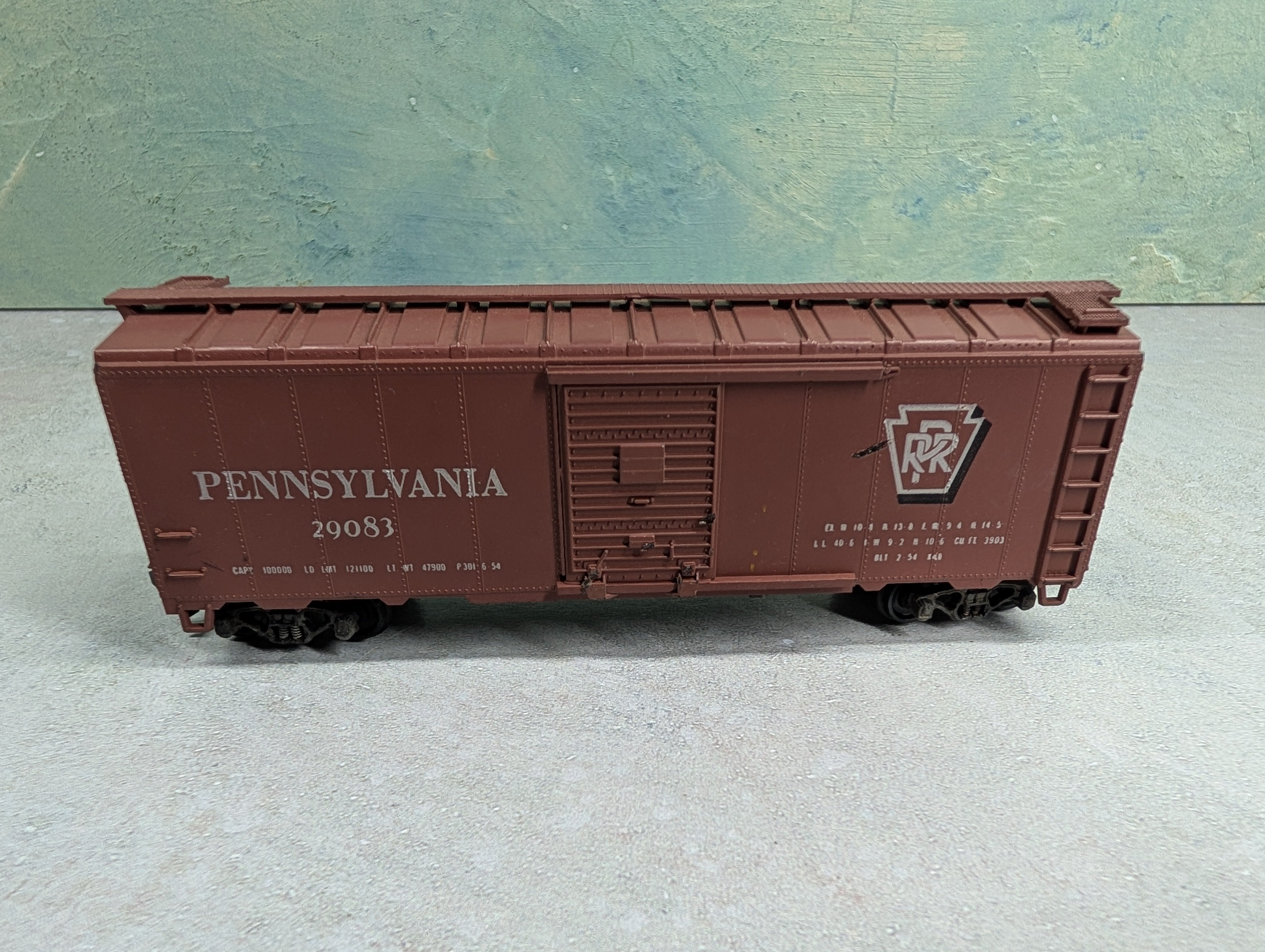 USED Athearn HO Scale 40' Box Car Pennsylvania PRR #29083
