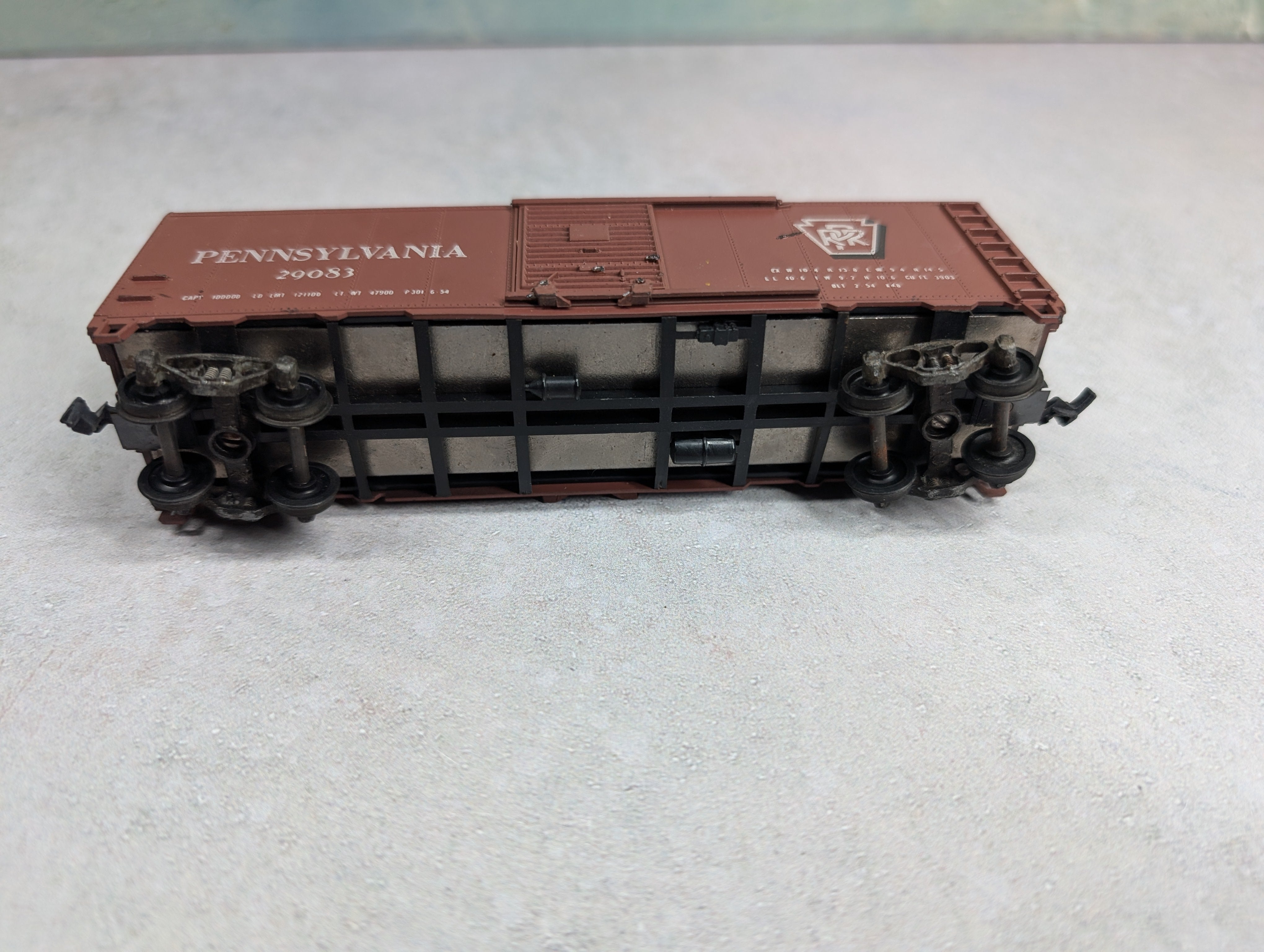 USED Athearn HO Scale 40' Box Car Pennsylvania PRR #29083