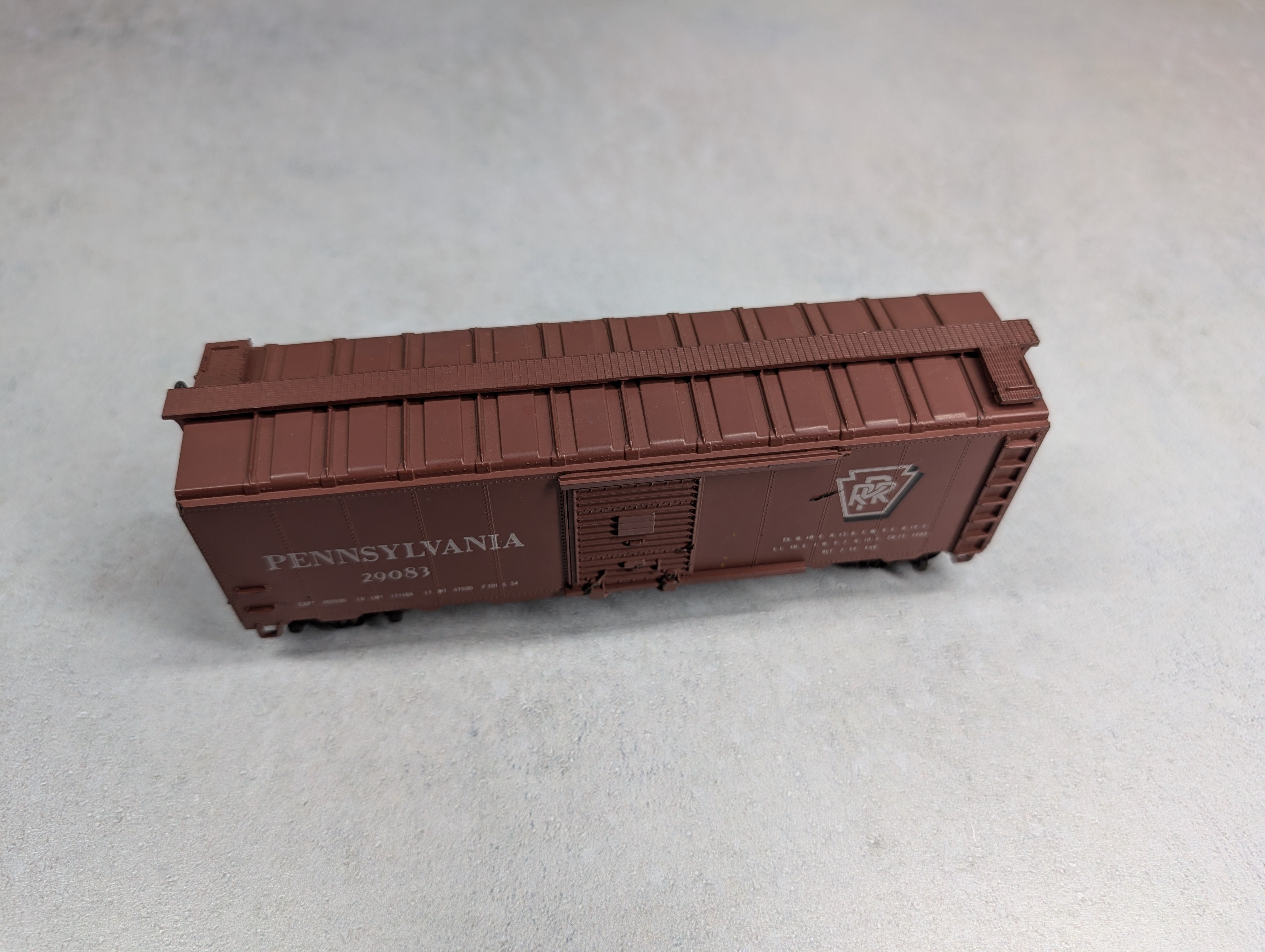 USED Athearn HO Scale 40' Box Car Pennsylvania PRR #29083