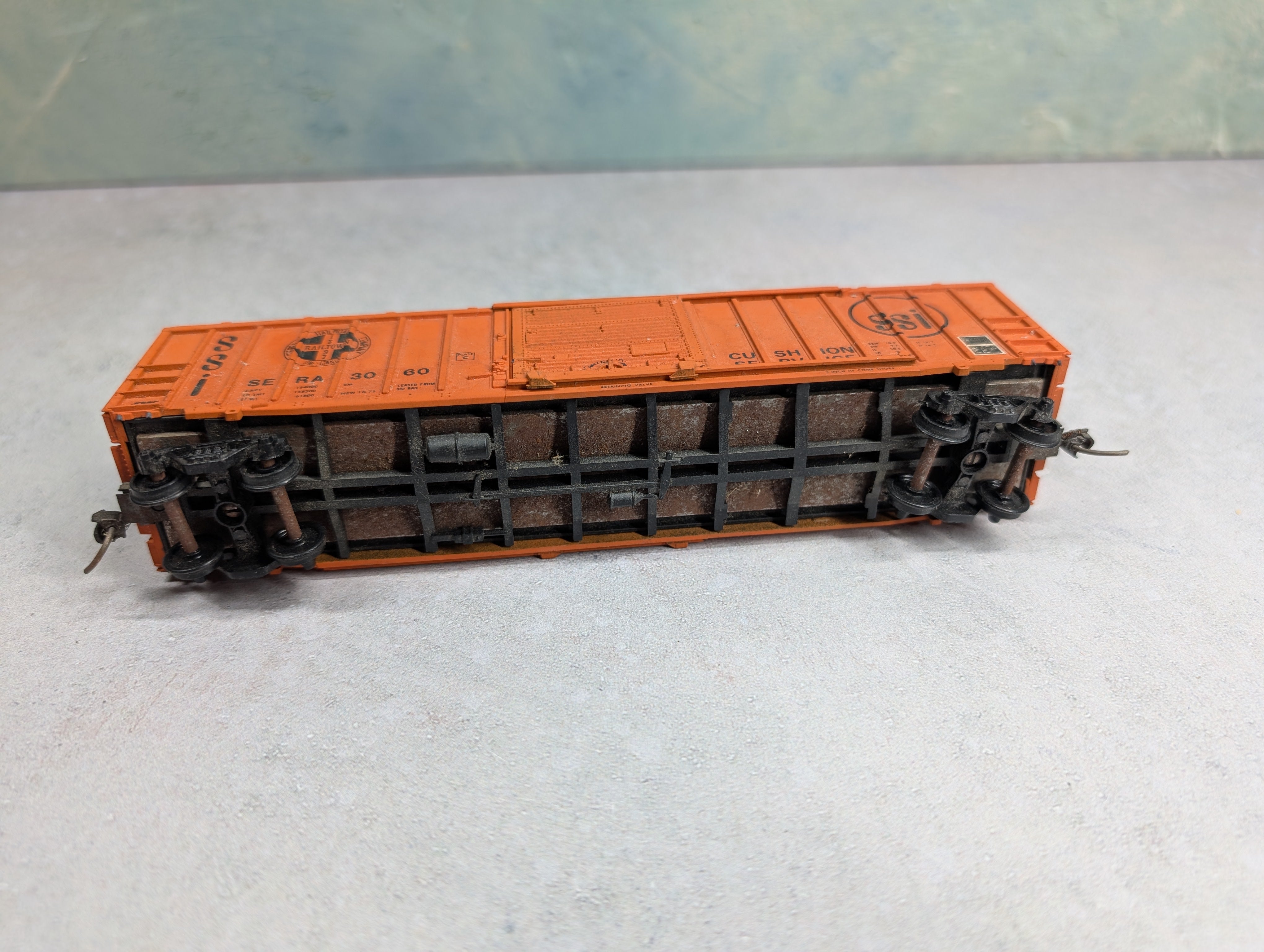 USED Athearn HO Scale 50' Box Car Sierra Railroad SERA #3060