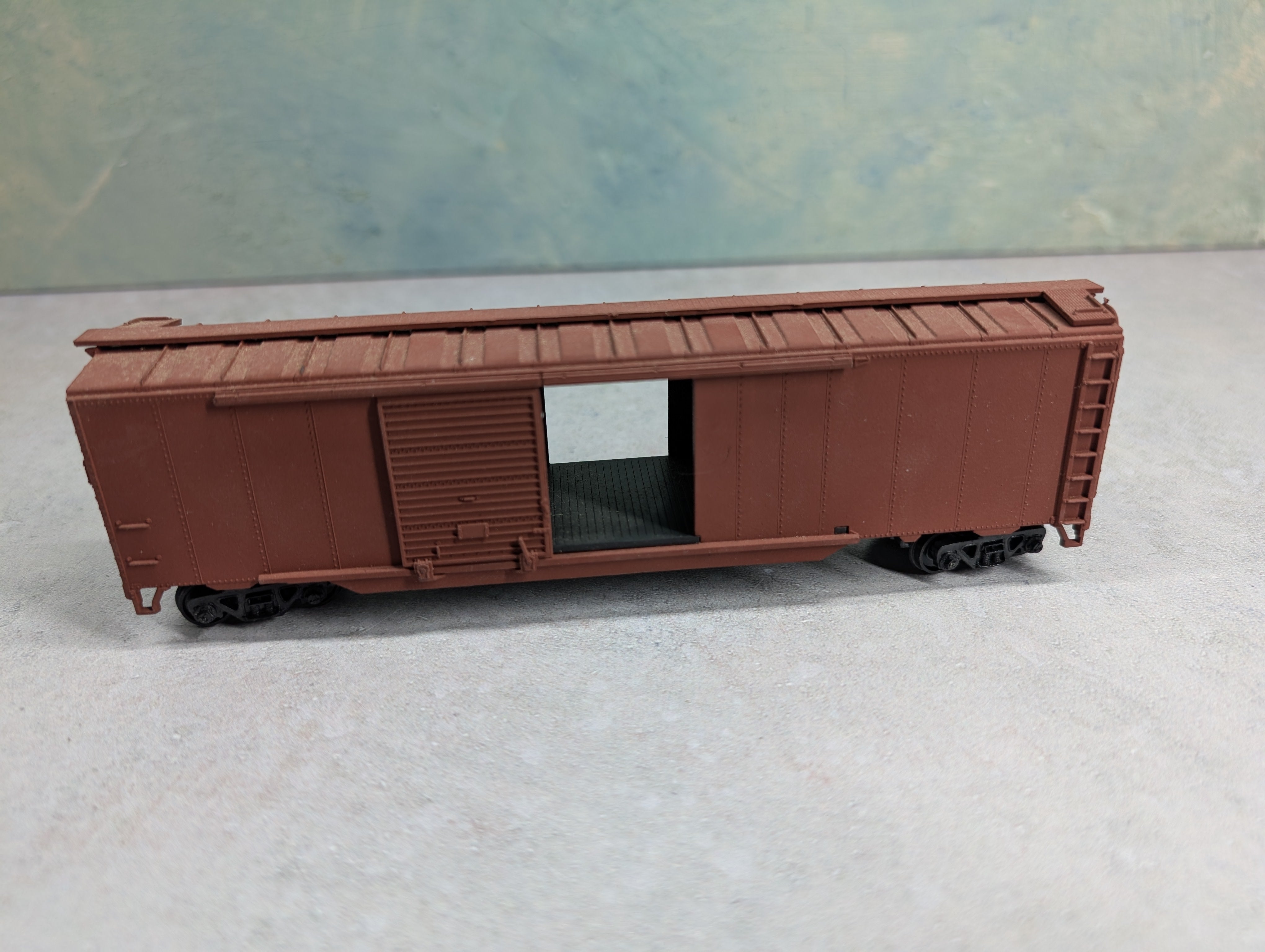 USED Athearn HO Scale 50' DD Box Car Undecorated