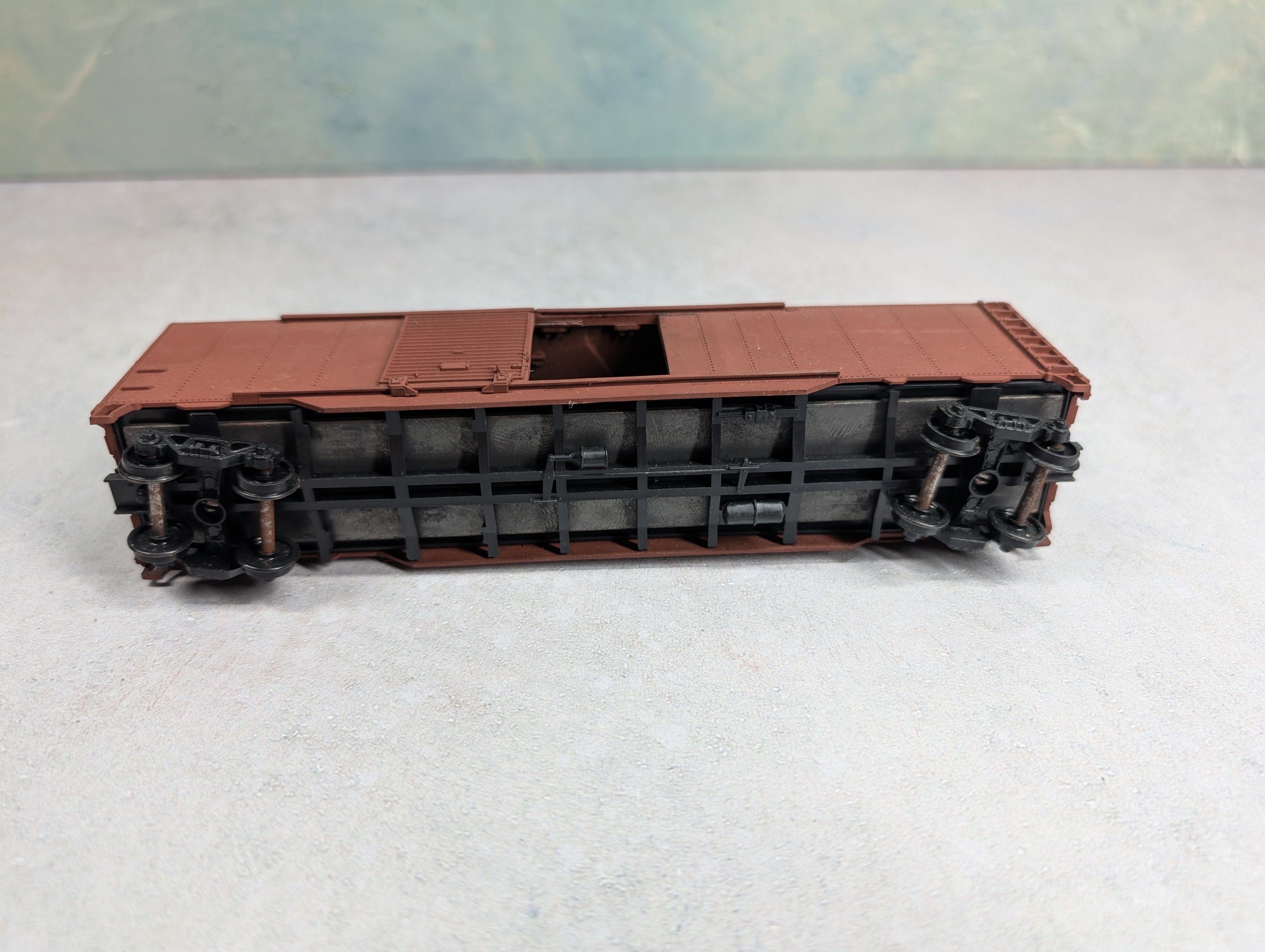 USED Athearn HO Scale 50' DD Box Car Undecorated