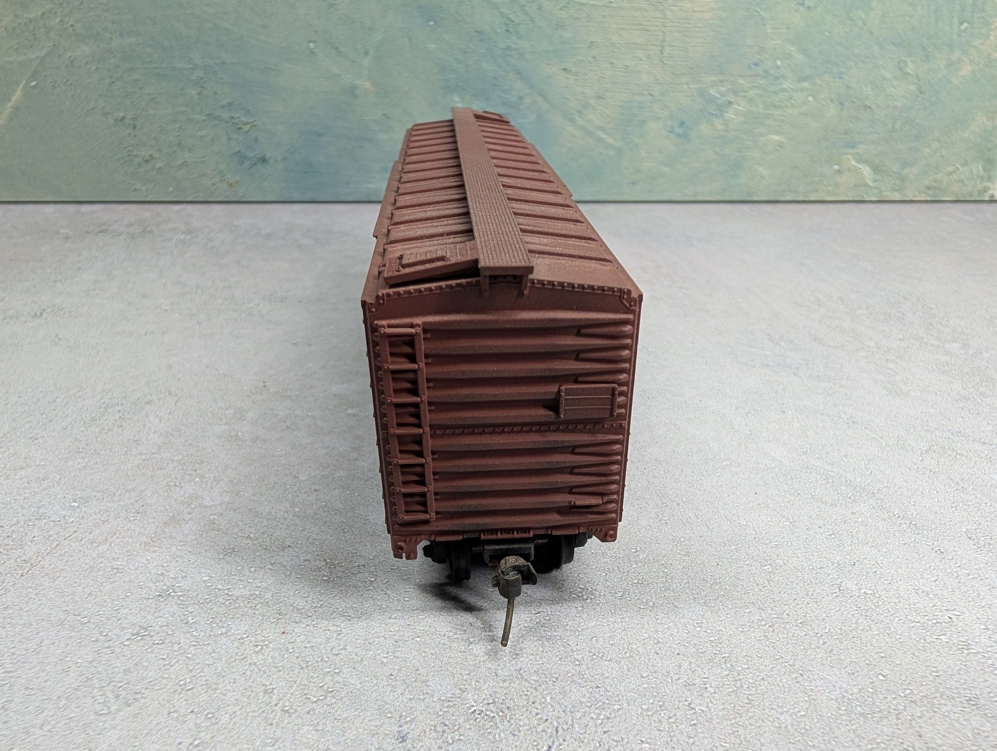 USED Athearn HO Scale 50' Box Car Cotton Belt SSW #21615 Weathered