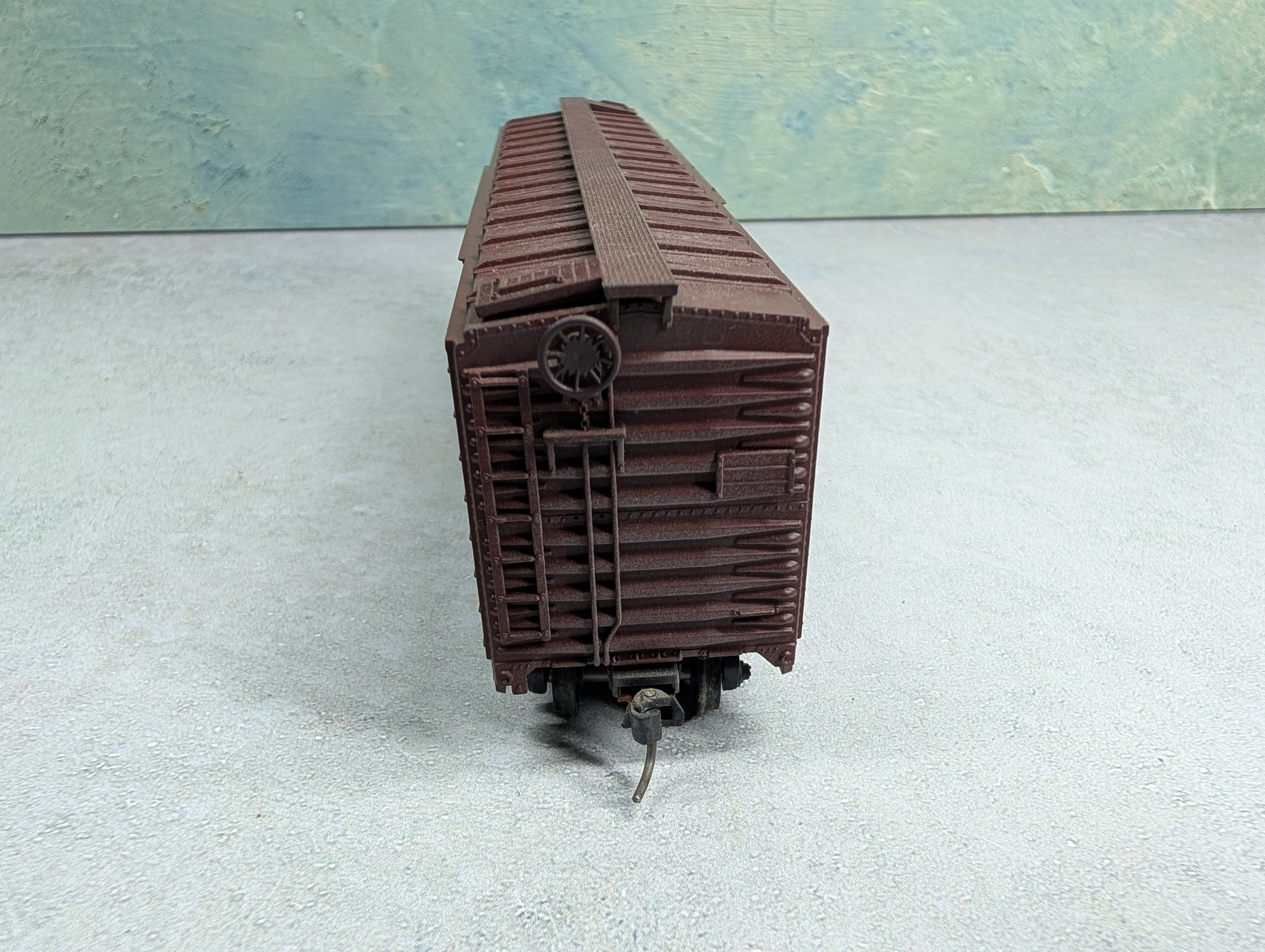 USED Athearn HO Scale 50' Box Car Southern #19735 Weathered