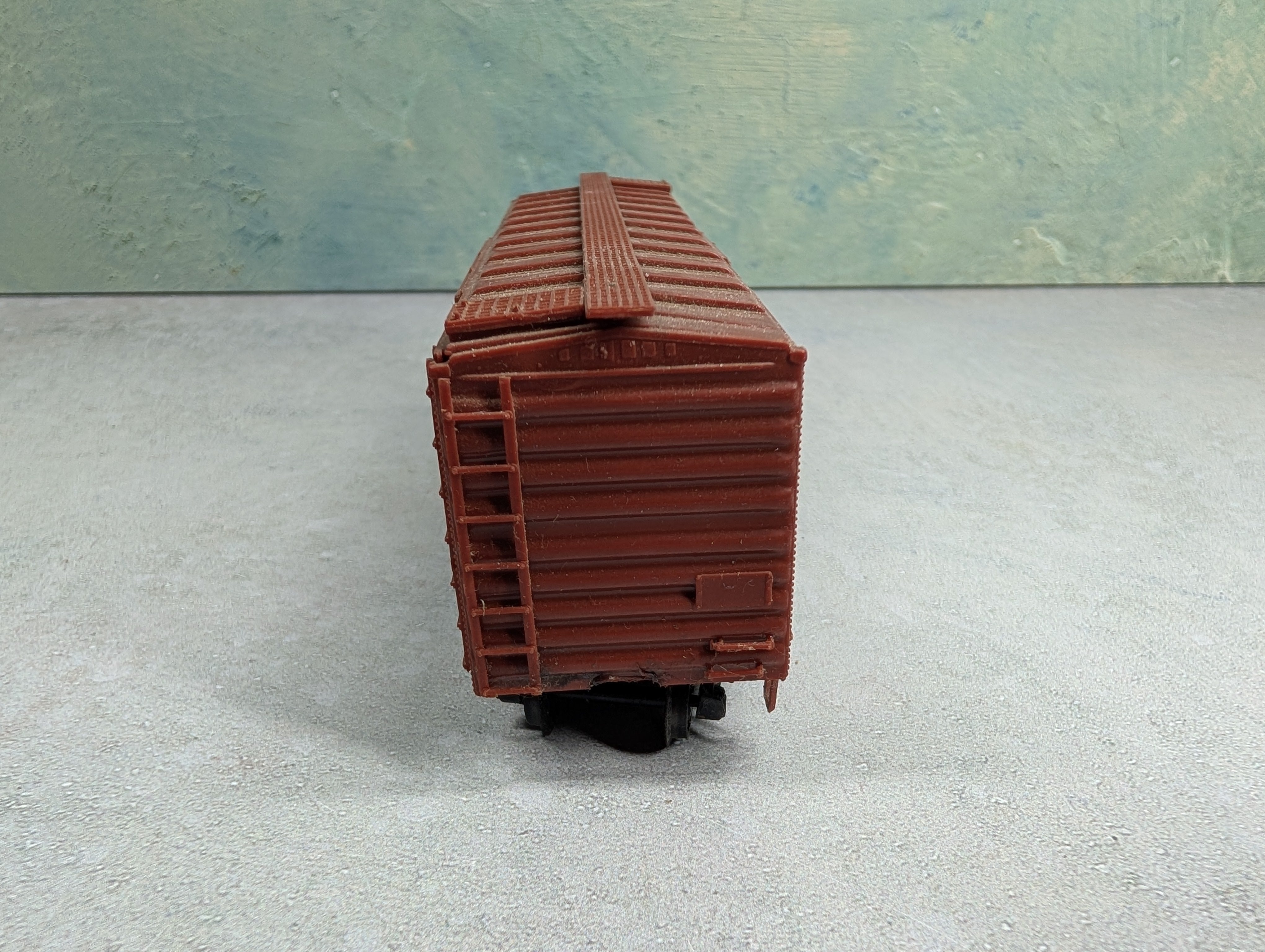 USED Kurtz Kraft HO Scale 40' Box Car Cotton Belt SSW #35057