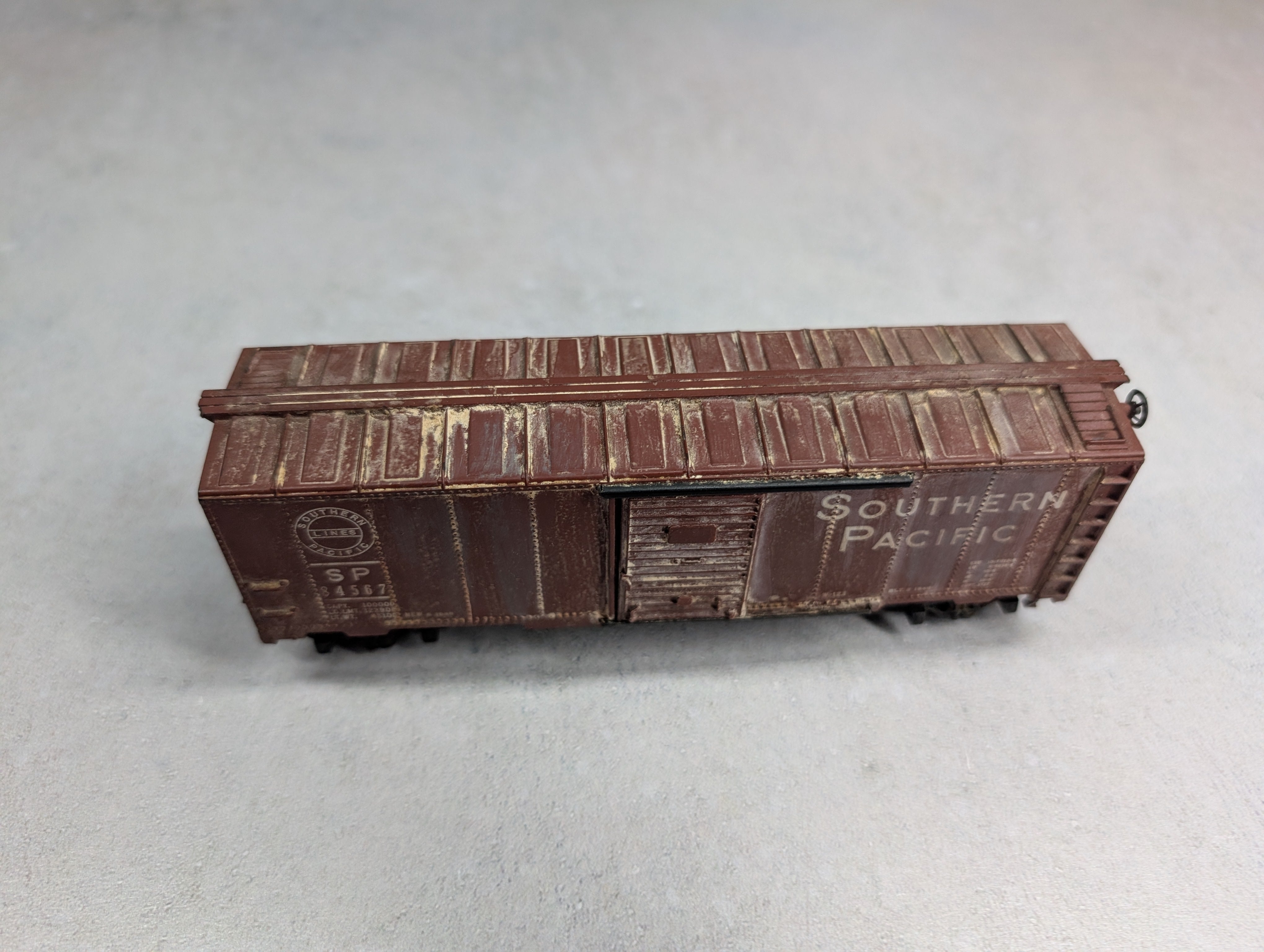 USED Mantua HO Scale 40' Box Car Southern Pacific SP #84567 Weathered