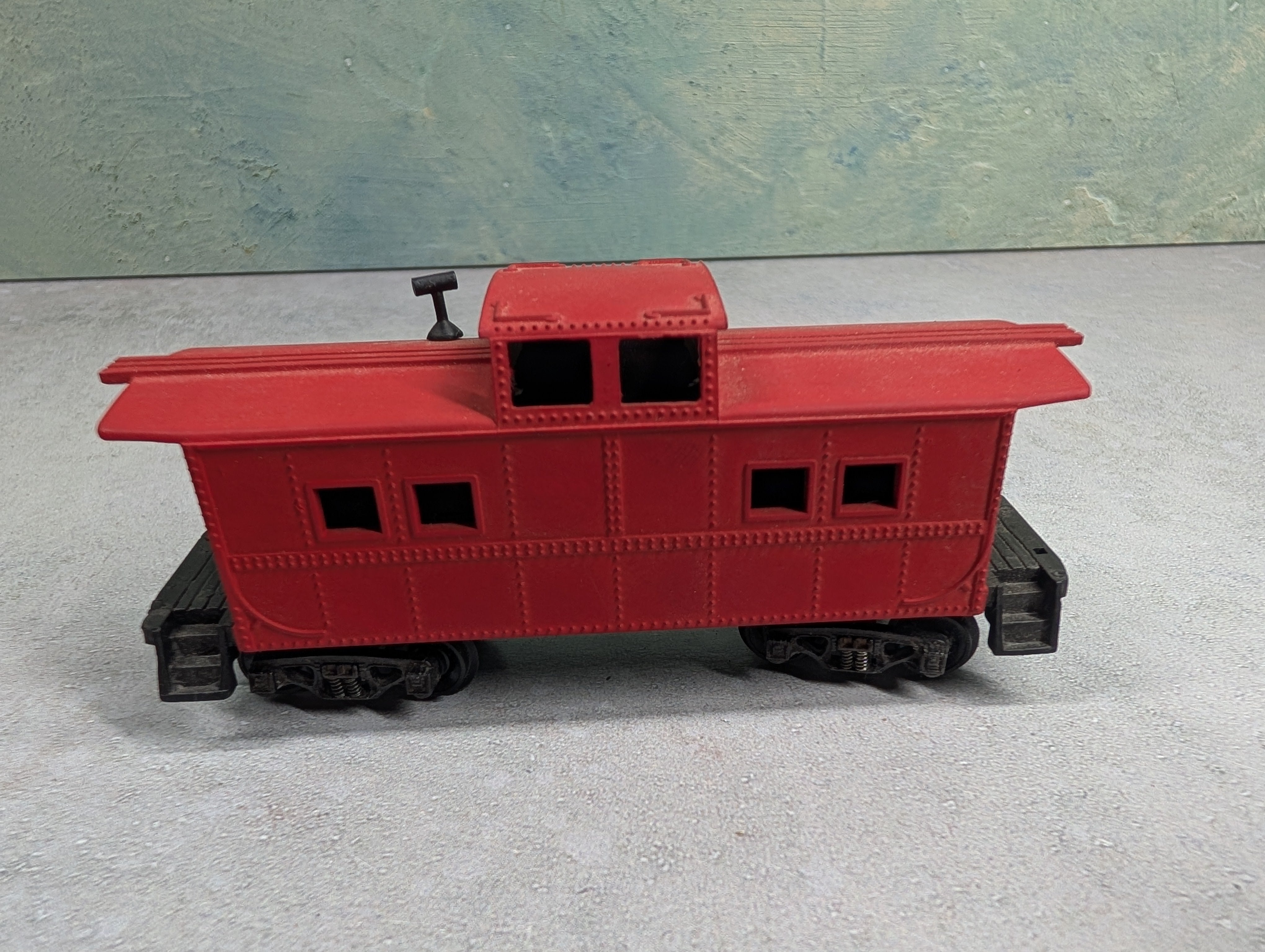 USED HO Scale Caboose Undecorated Red
