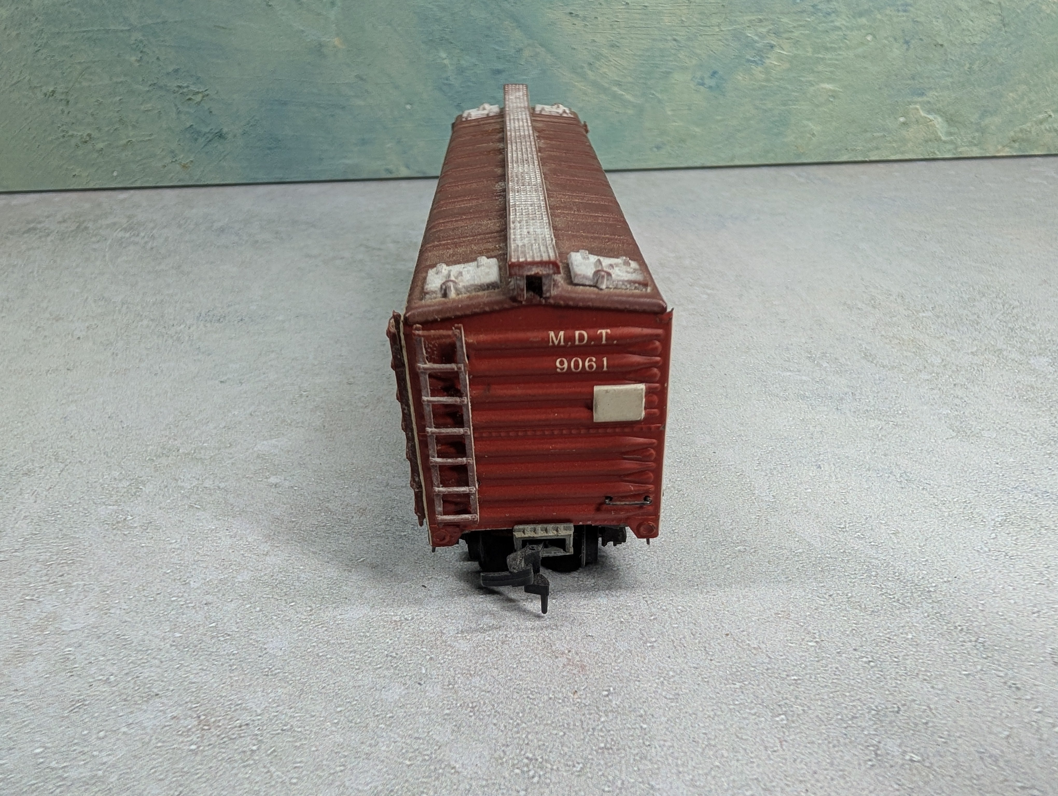 USED Varney HO Scale 40' Reefer Box Car Merchants Despatch MDT #9061