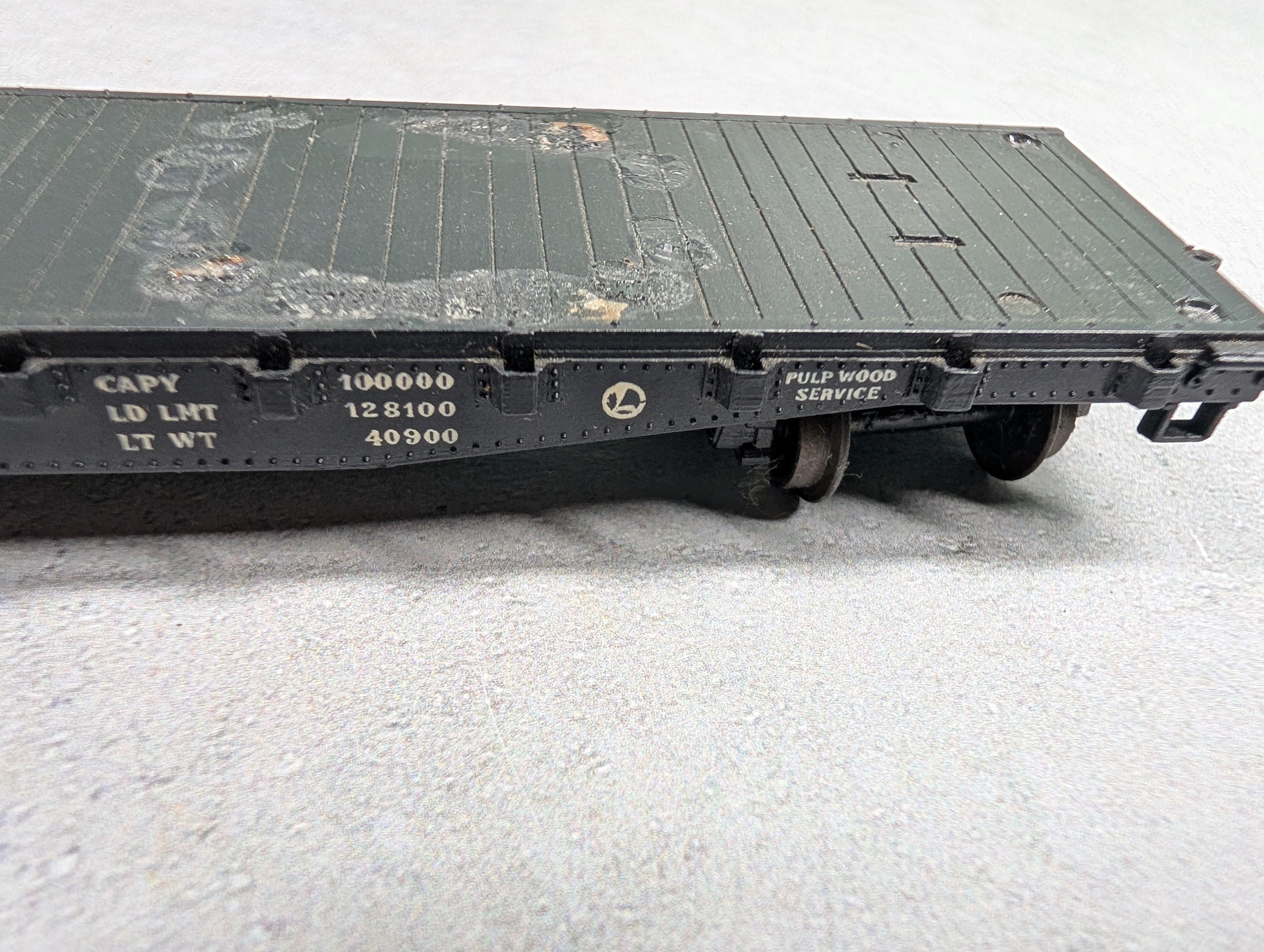 USED Rivarossi HO Scale Vintage Lionel Flat Car IC #63234