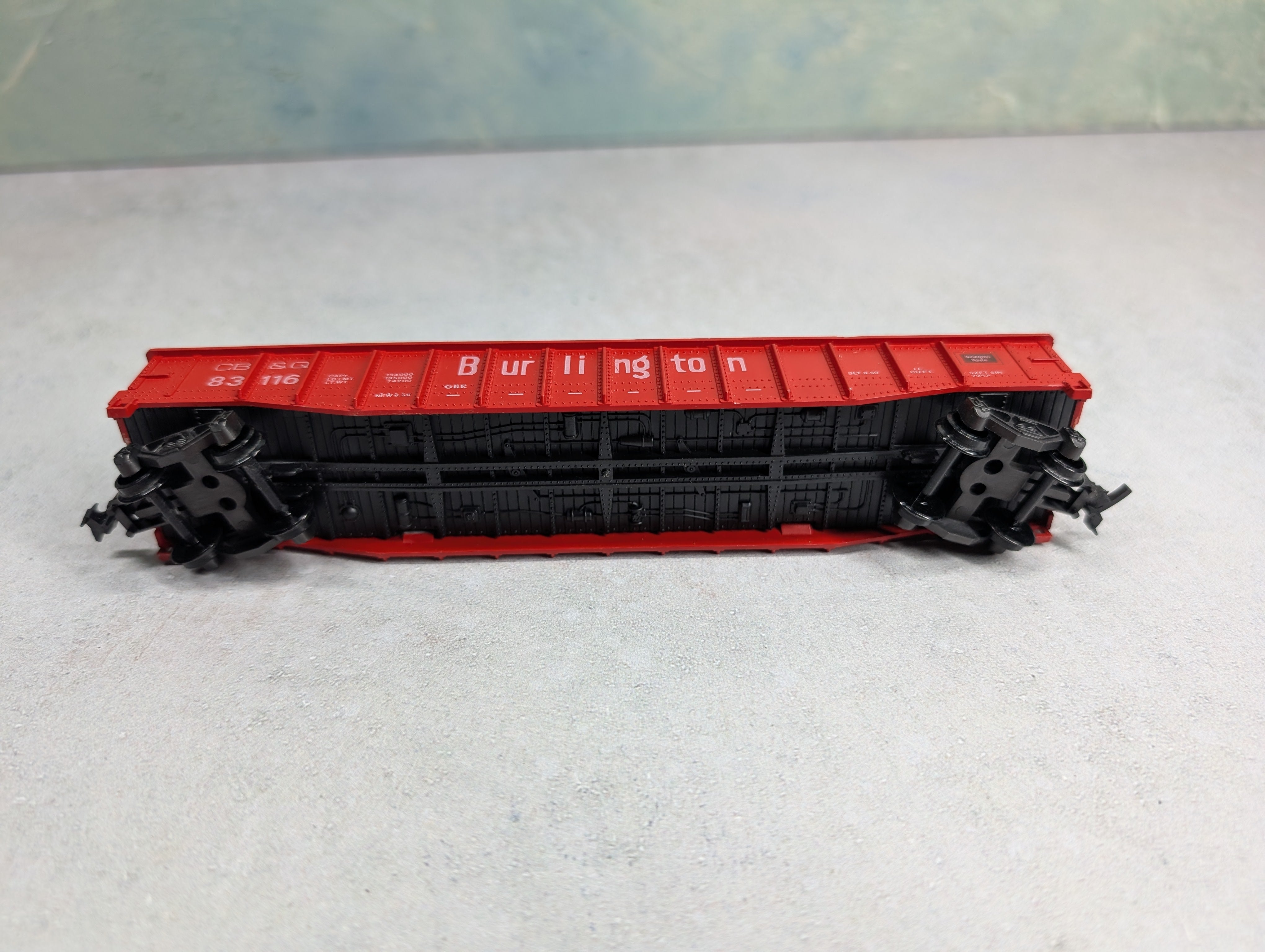 USED Lima HO Scale Gondola Burlington CB&Q #83116