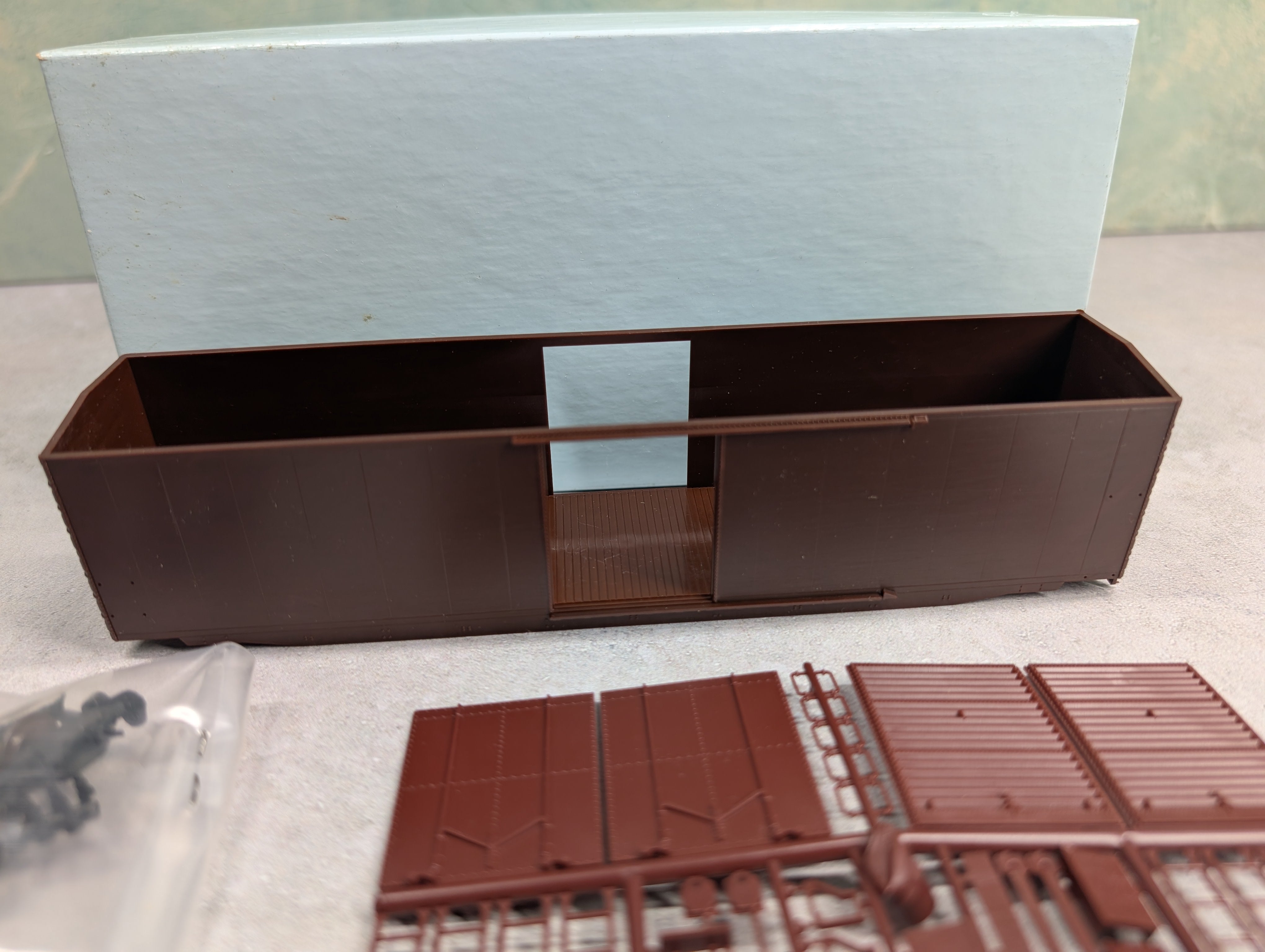 USED Front Range Products HO Scale 50' ACF Box Car Undecorated KIT