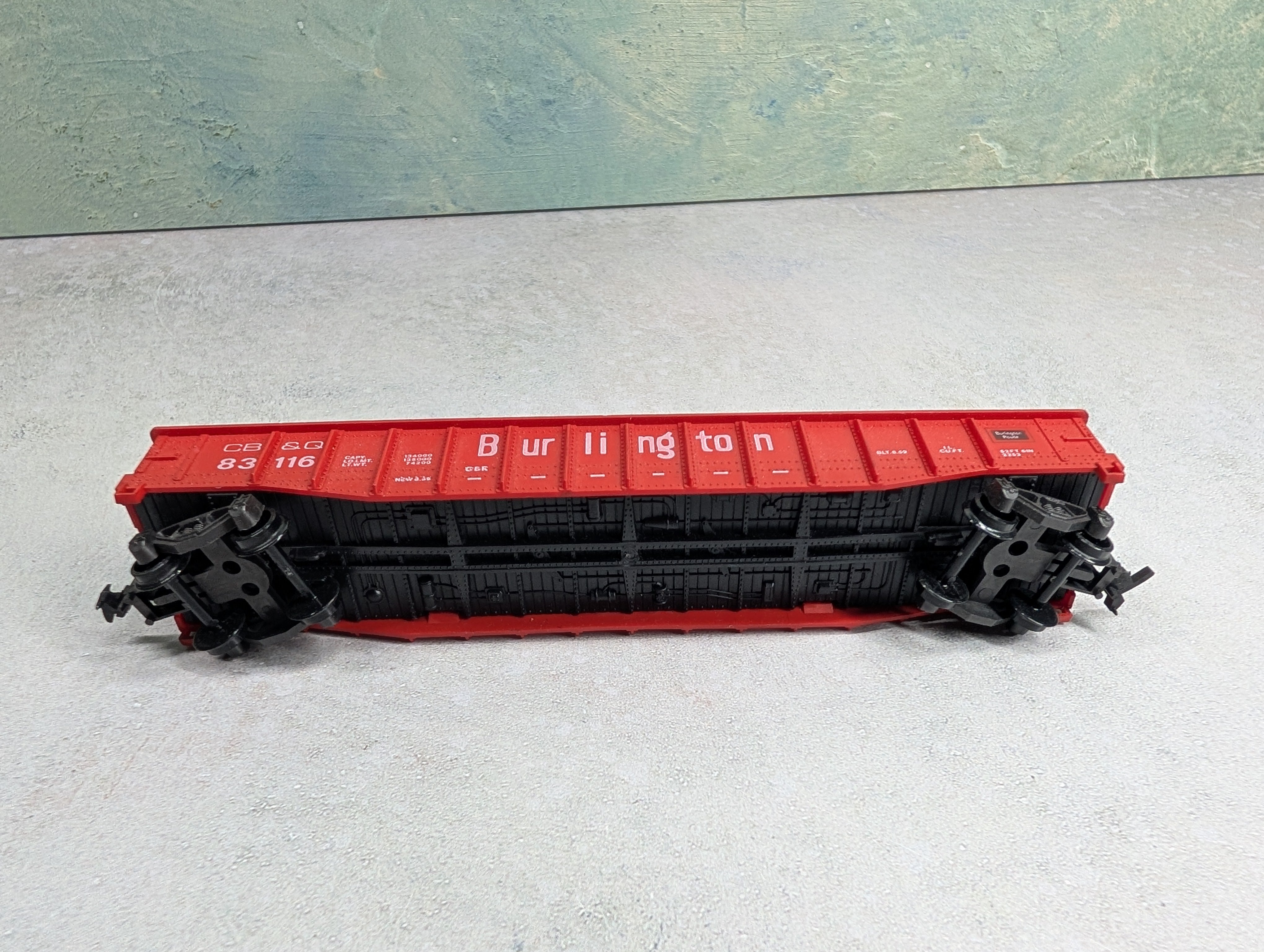 USED Lima HO Scale Gondola Burlington CB&Q #83116
