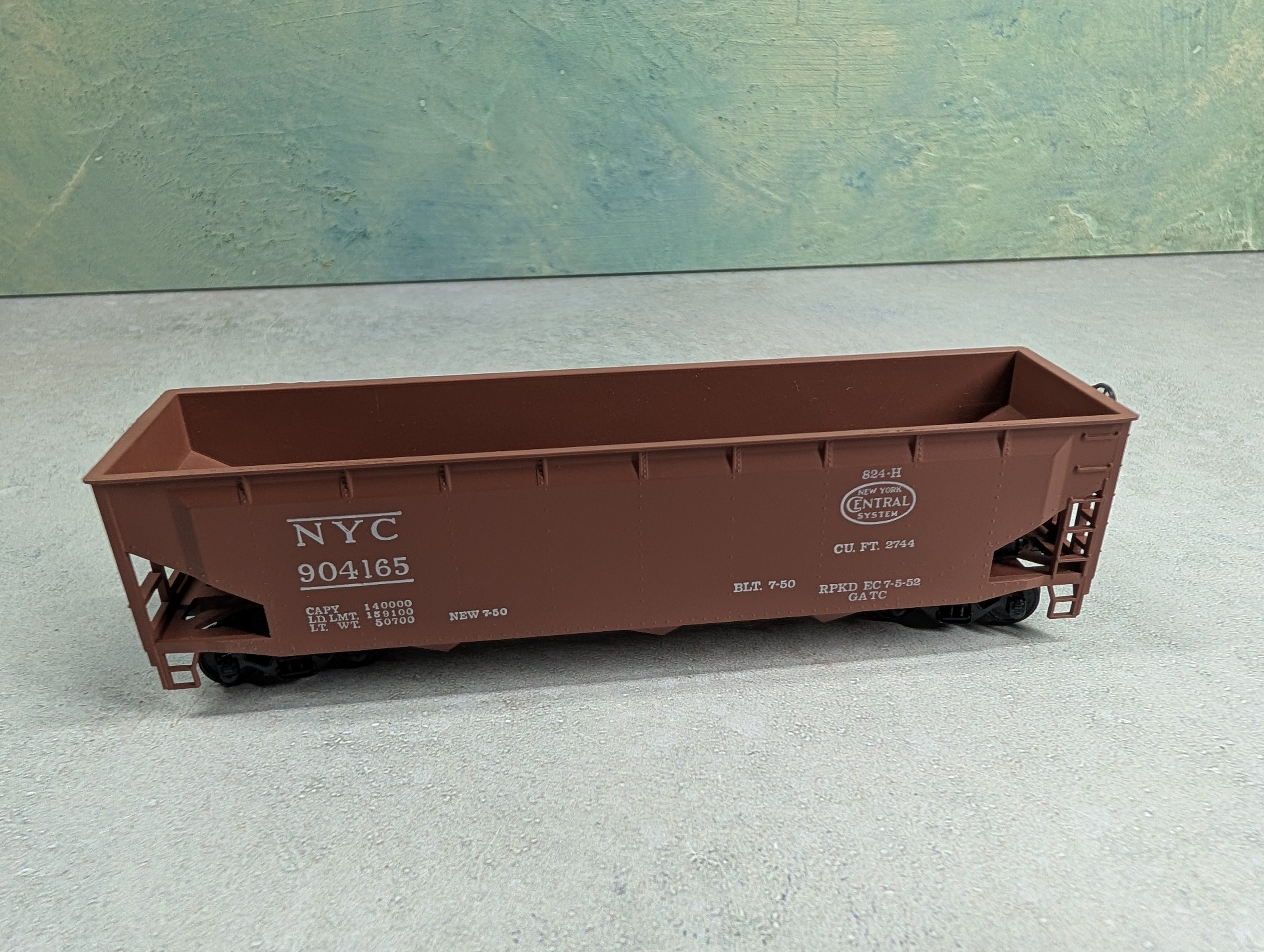 USED Roundhouse HO Scale 3 Bay Offset Offer New York Central NYC #904165