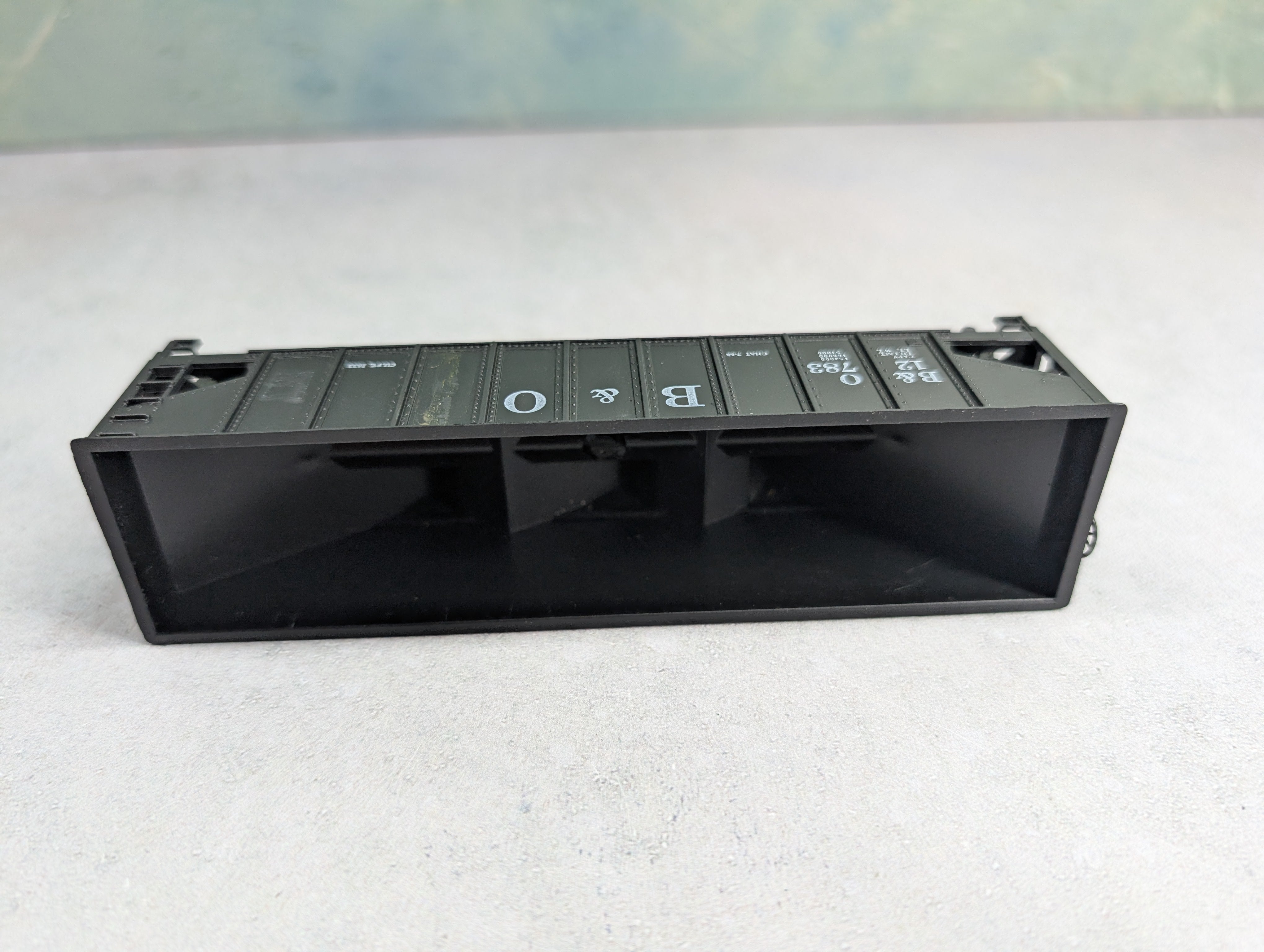 USED Roundhouse HO Scale 3 Bay Hopper Baltimore and Ohio BO #12783